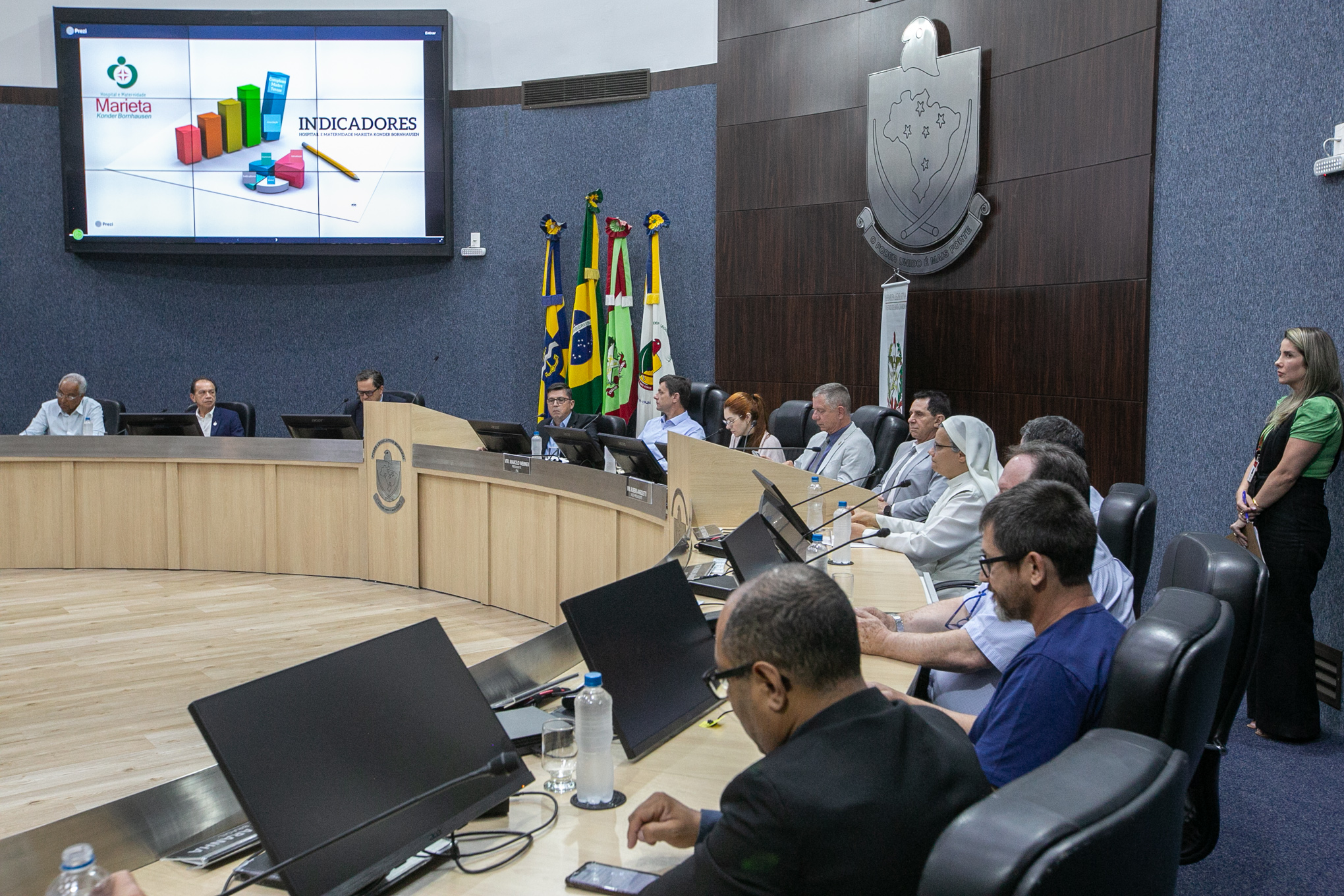 AUDIÊNCIA PÚBLICA – Esclarecimentos sobre o Hospital e Maternidade Marieta Konder Bornhausen