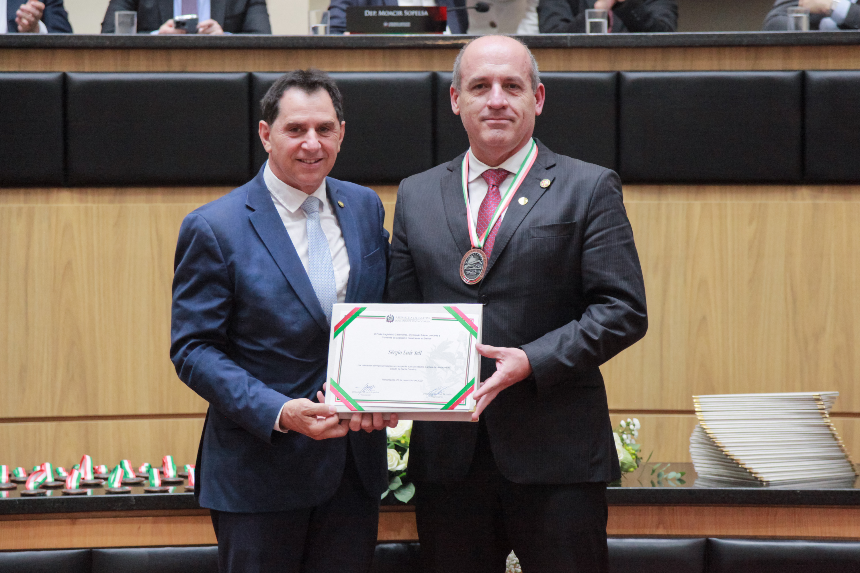 - Deputado Coronel Onir Mocelin (Republicanos)