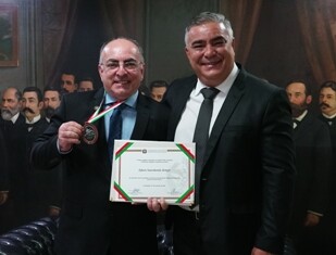 Empresário Edson Borges e deputado Sargento Lima