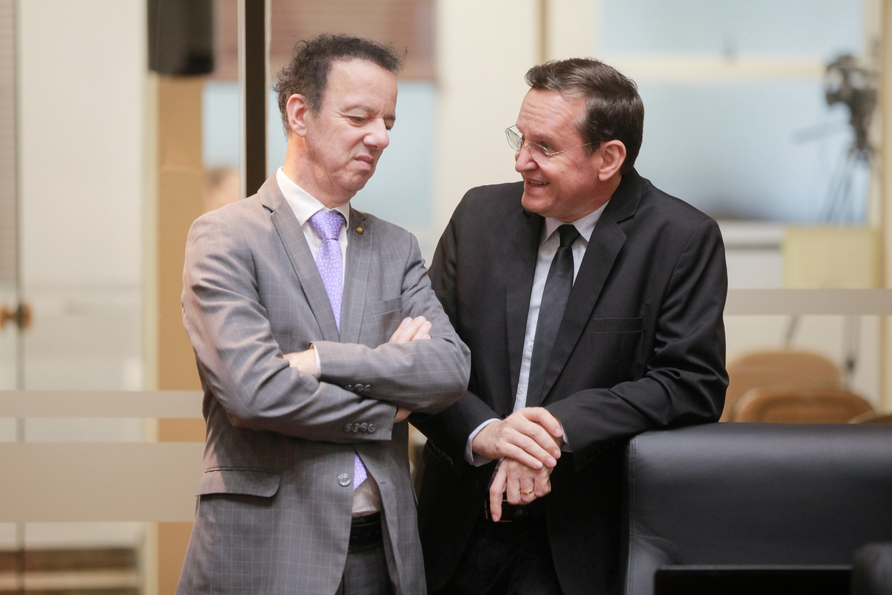 - Deputado Ismael Santos (PSD) - Deputado Jair Miotto (União)