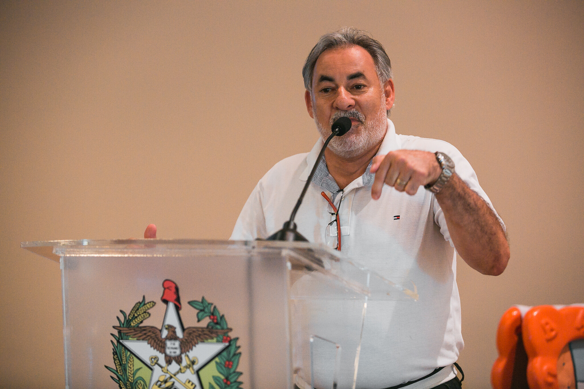 presidente da Afalesc, Valter Damasco
