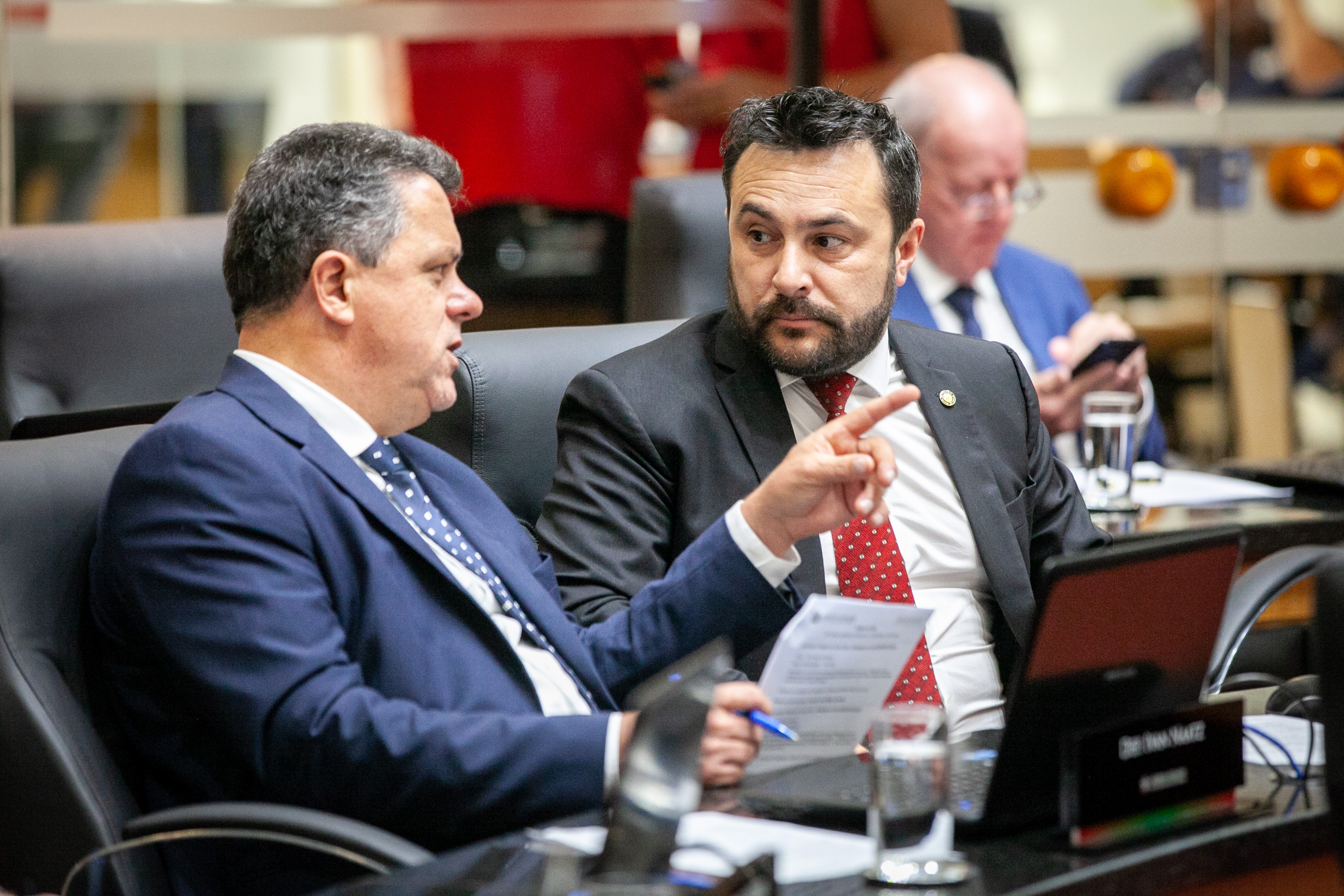 Deputado Ivan Naatz (PL) e Deputado Marcius Machado (PL)