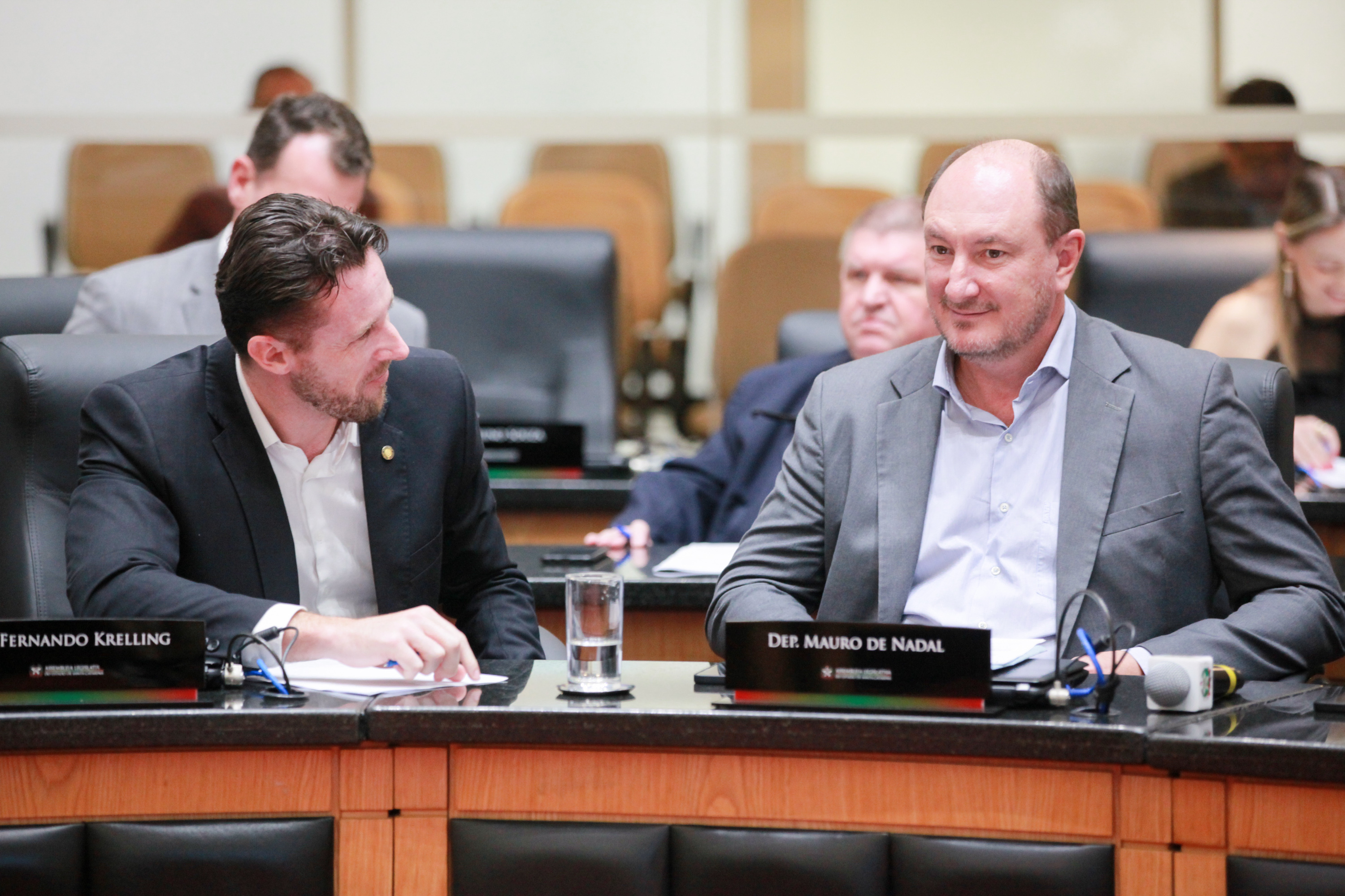 - Deputado Fernando Krelling (MDB) - Deputado Mauro de Nadal (MDB)