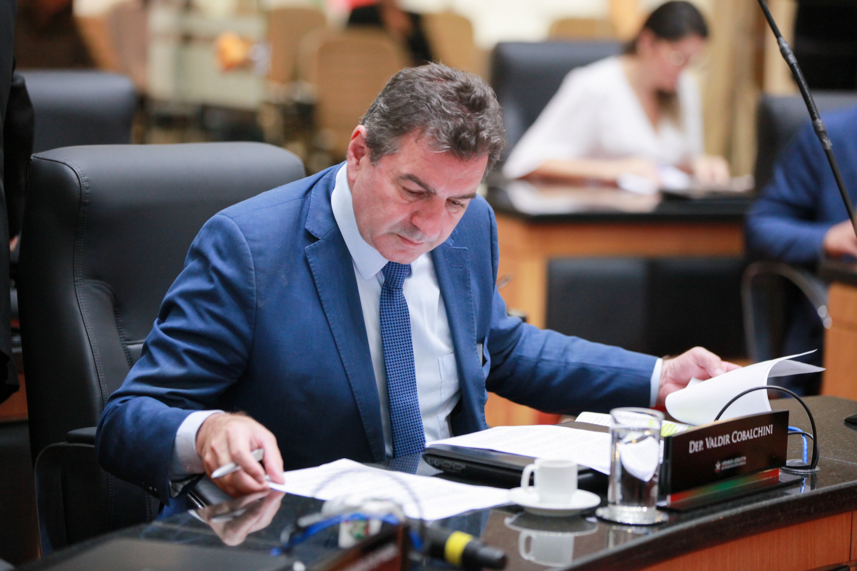 - Deputado Valdir Cobalchini (MDB)