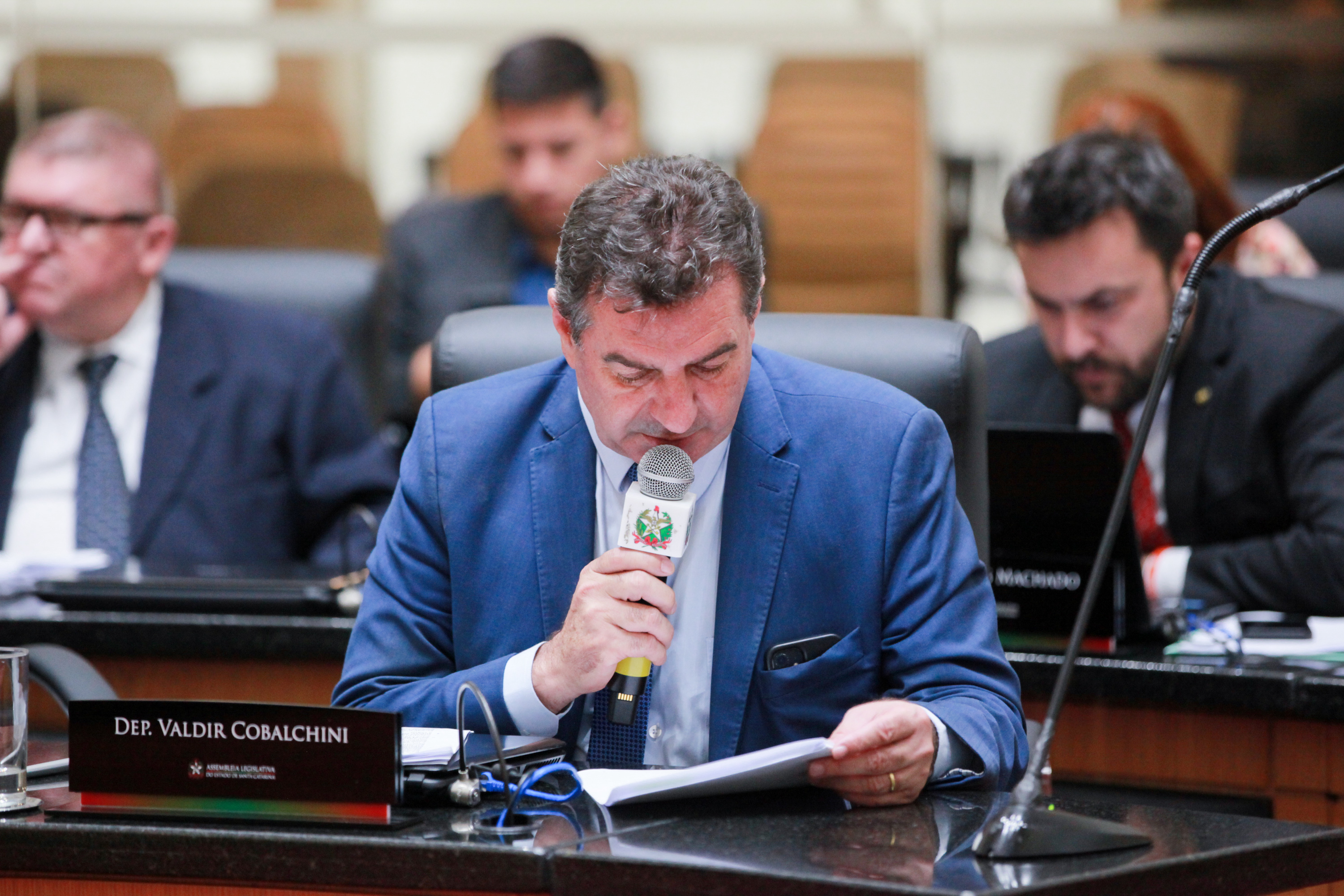 - Deputado Valdir Cobalchini (MDB)