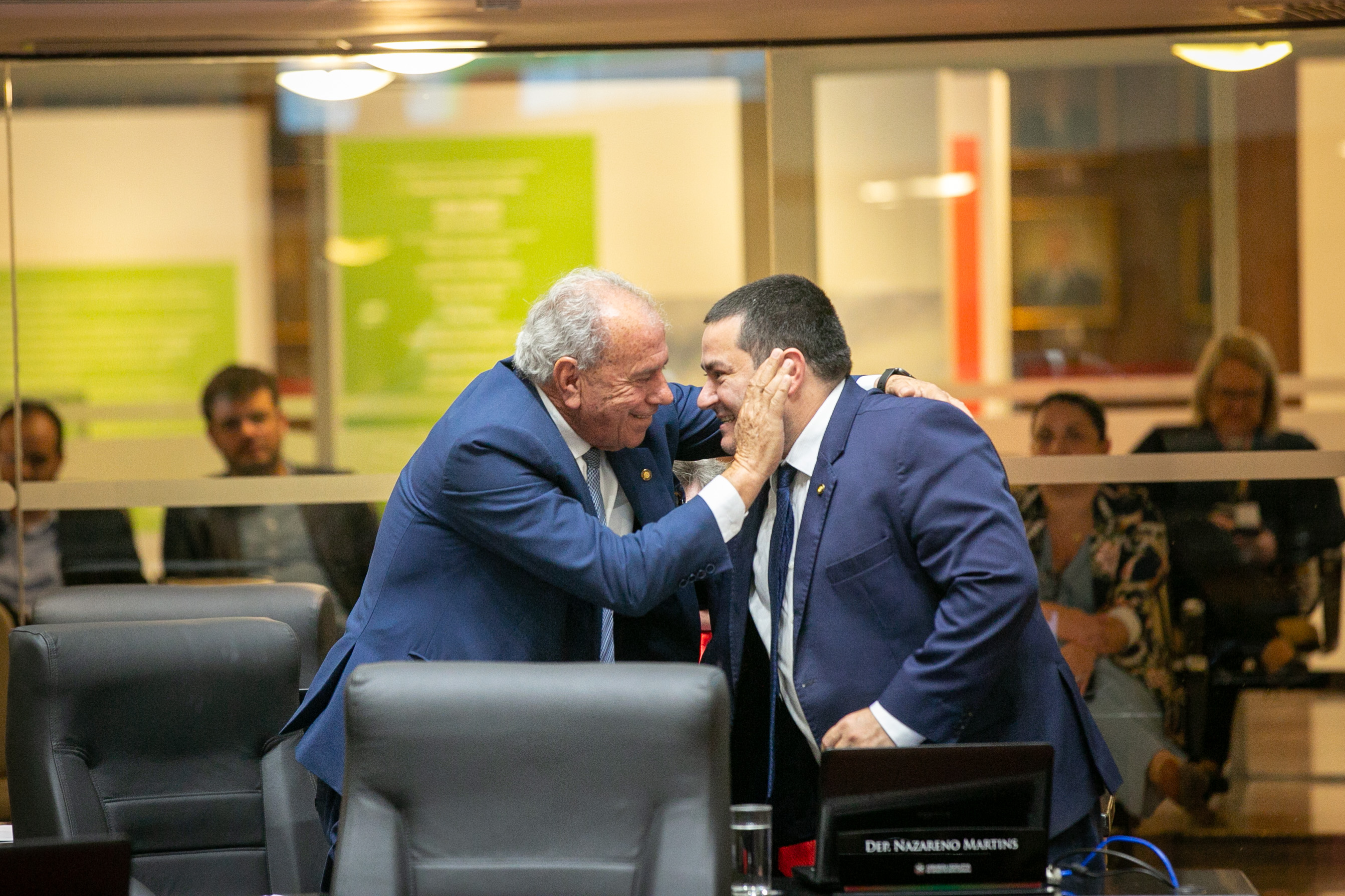 Deputado Dr. Vicente Caropreso (PSDB) e Deputado Ricardo Alba (União)