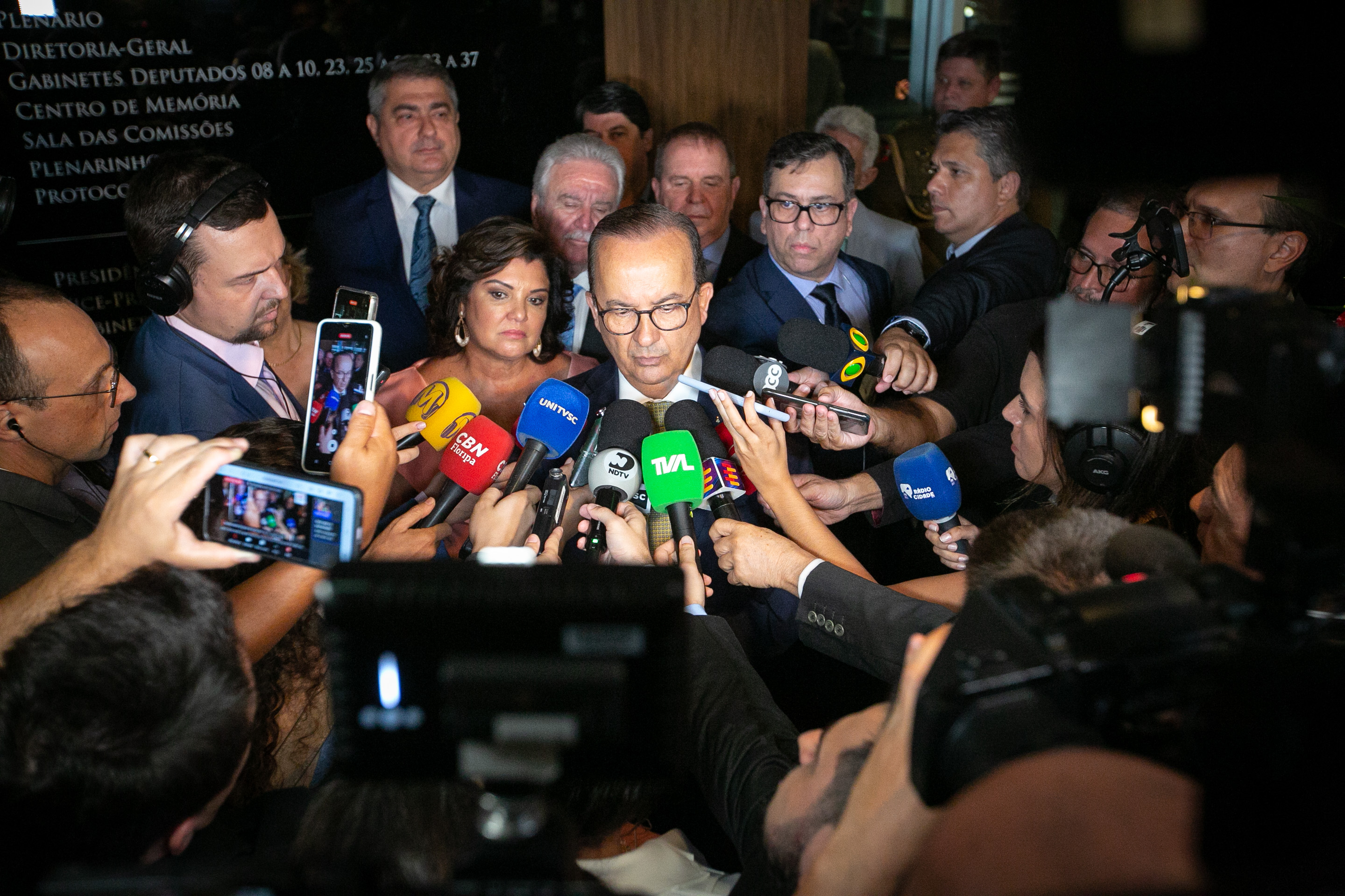 POSSE GOVERNADOR – Bastidores