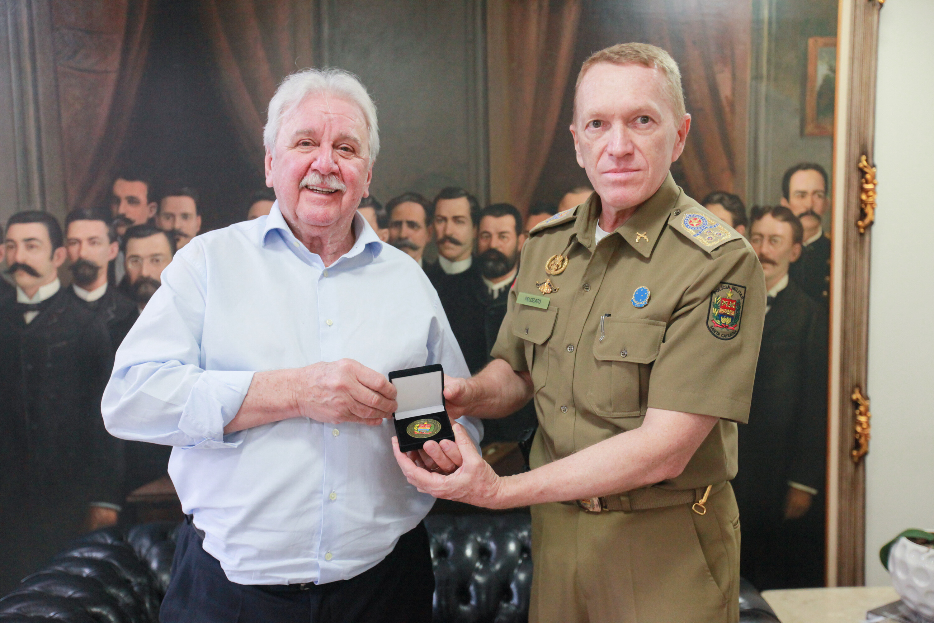 Novo comandante-geral da PM visita a Assembleia Legislativa