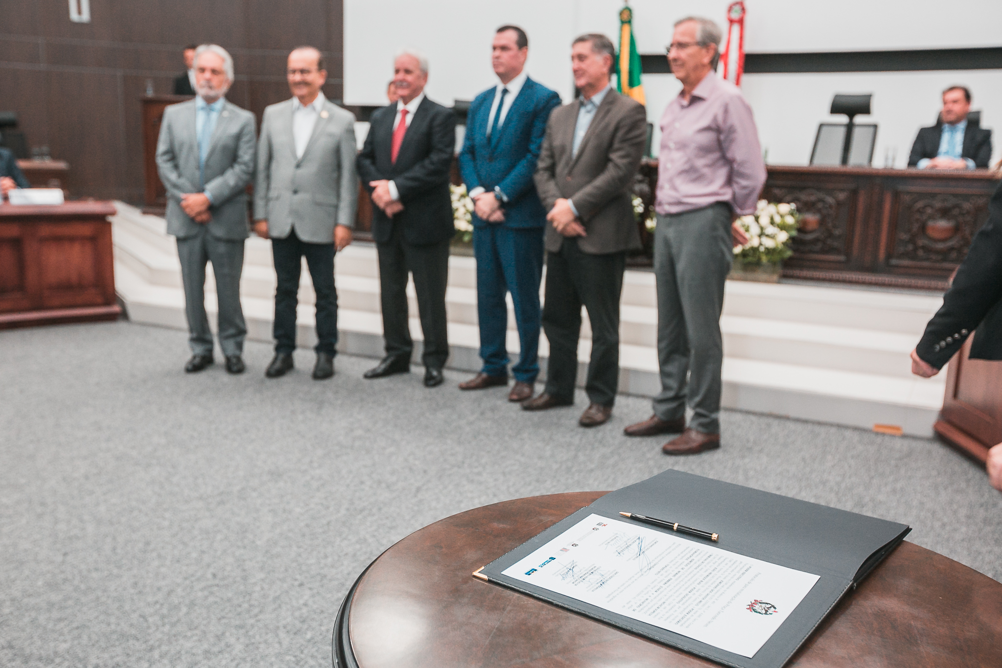 Assinatura do Termo de Cooperação para a Obra de Revitalização da Praça Tancredo Neves