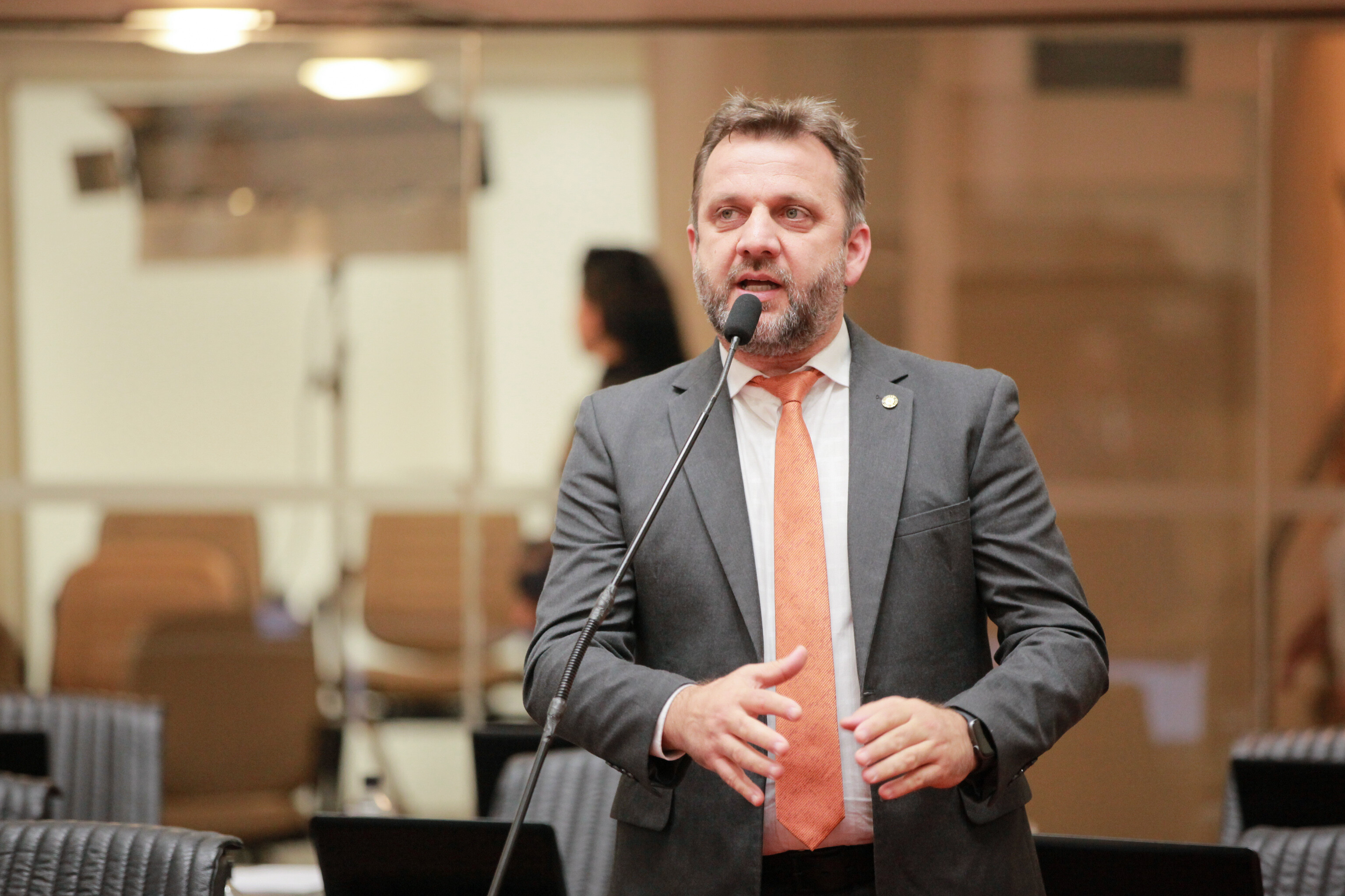 Deputado Jerry Comper, autor da lei