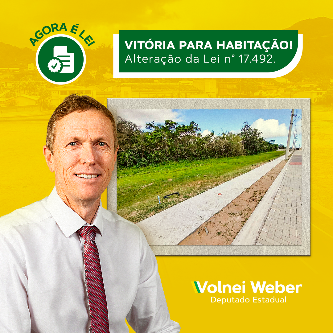 Deputado Volnei Weber