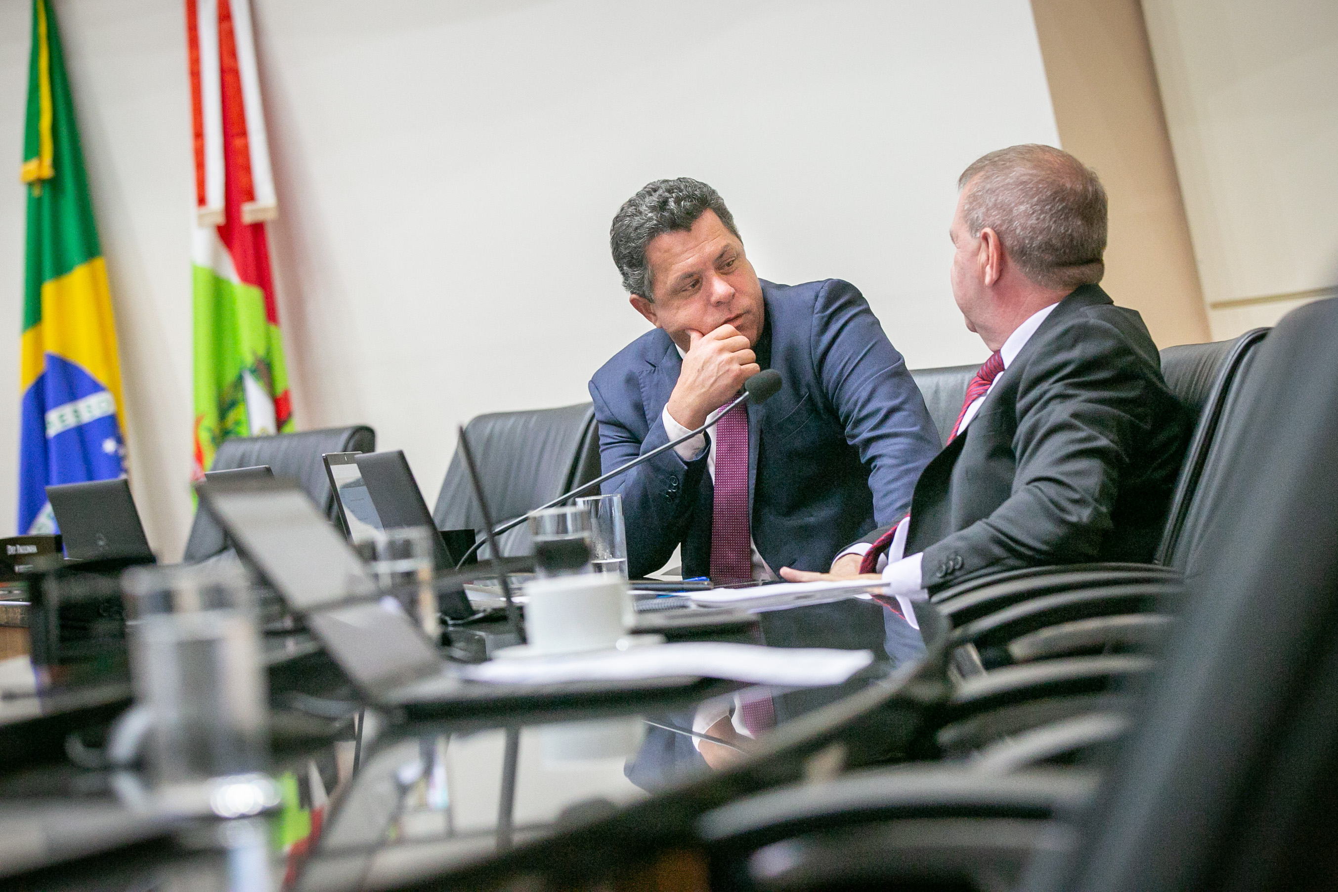 Deputado Ivan Naatz (PL) e  Deputado Maurício Eskudlark (PL)