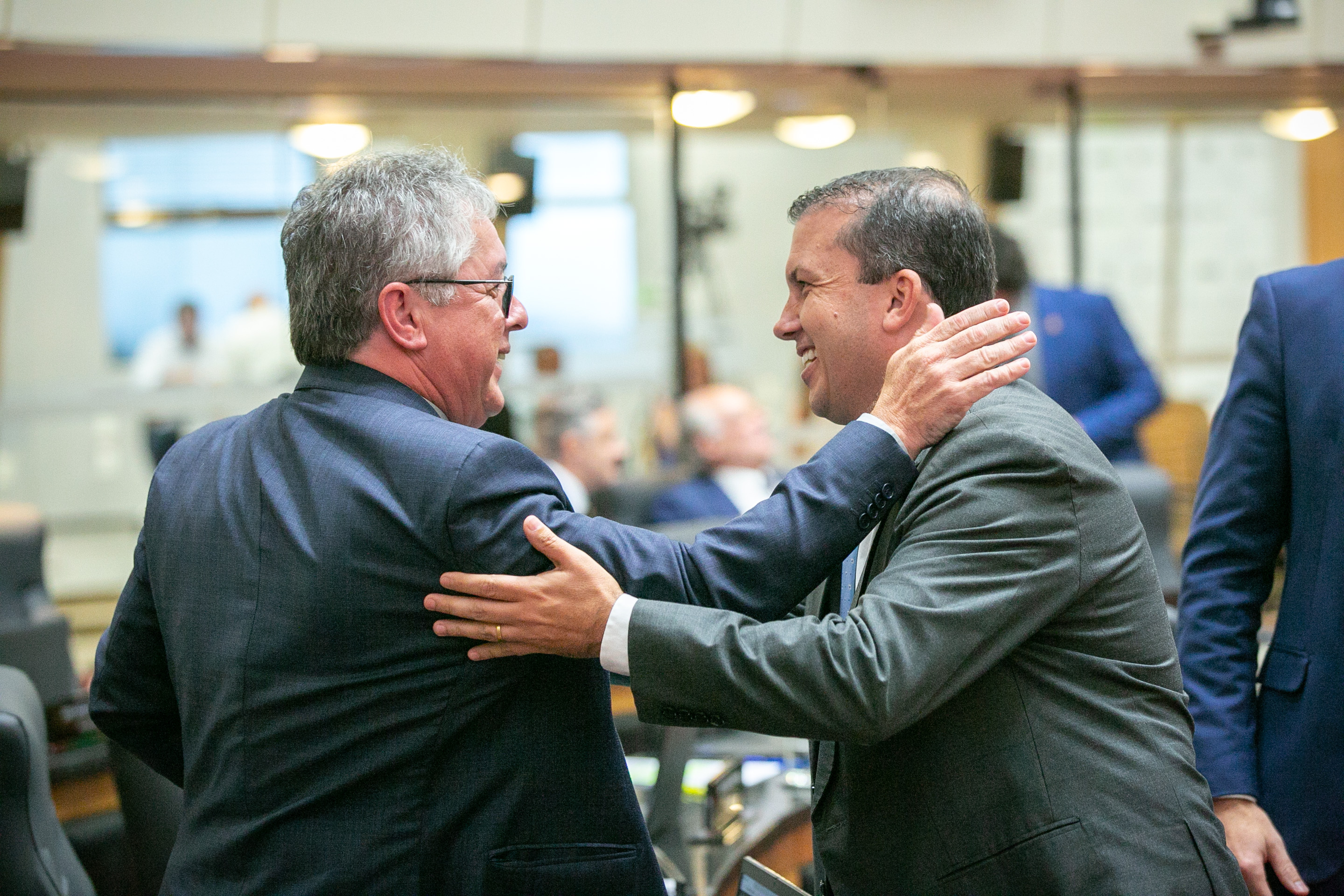 Deputado Tiago Zilli (MDB) e Deputado Camilo Martins (Podemos)