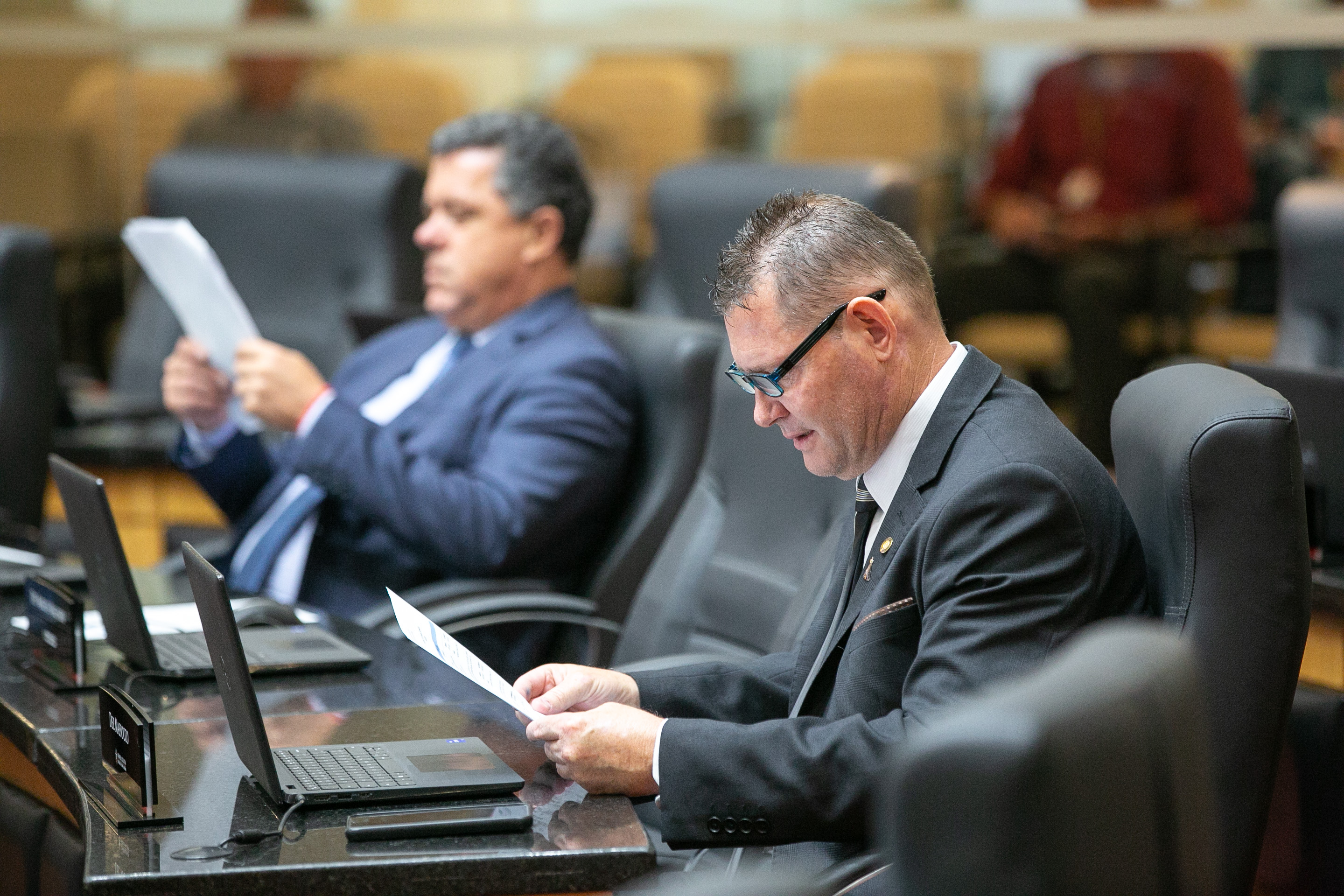 Deputado Edilson Massoco (PL) e Deputado Ivan Naatz (PL)