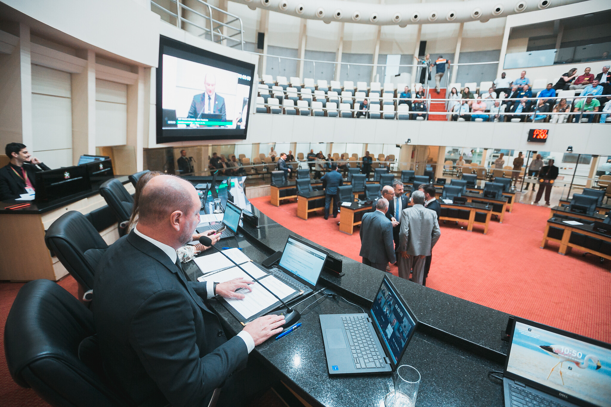 Deputados solicitam apoio ao paradesporto e ligação entre Alto Vale e Planalto Norte