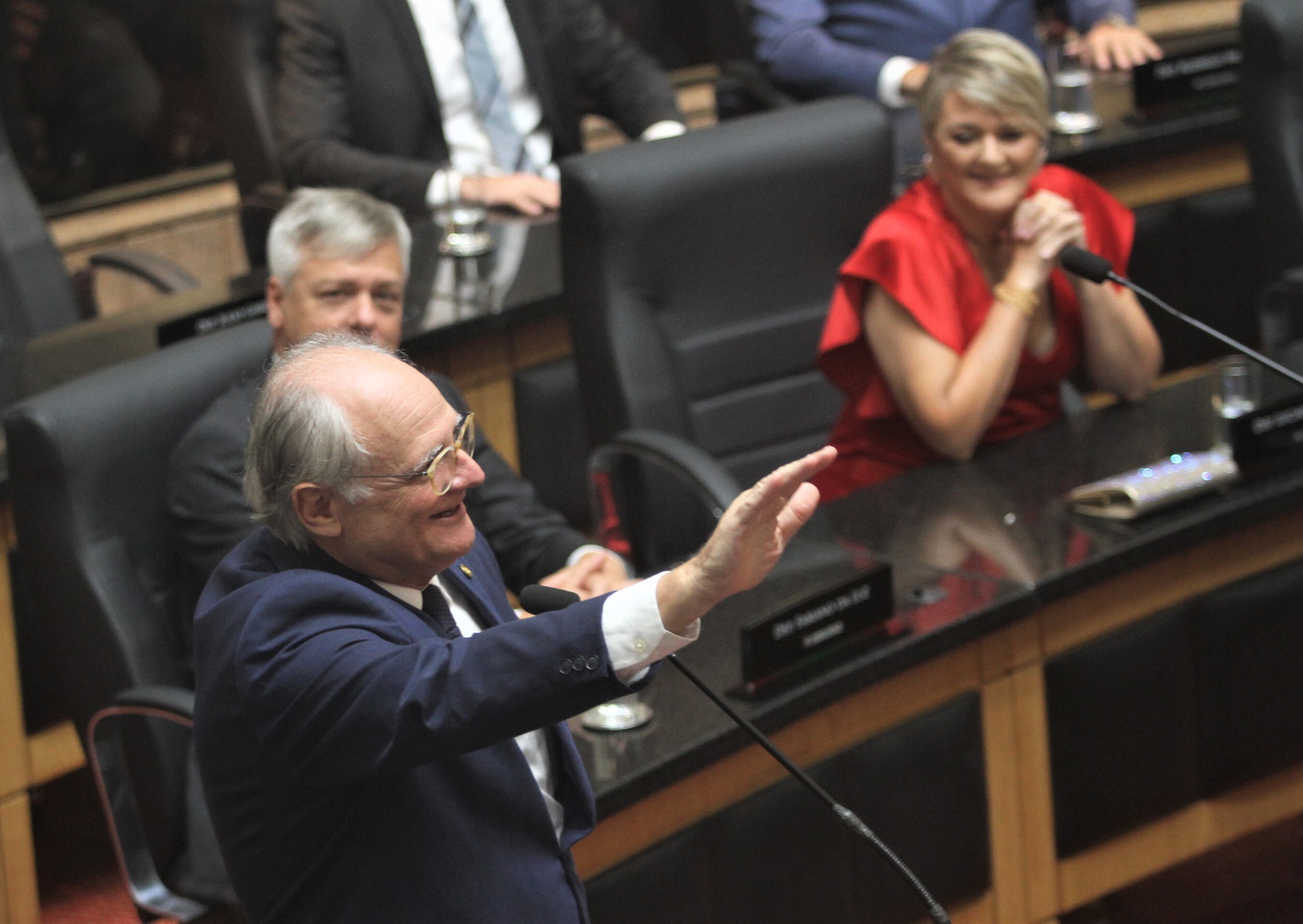 Deputado Dr. Vicente no momento da posse