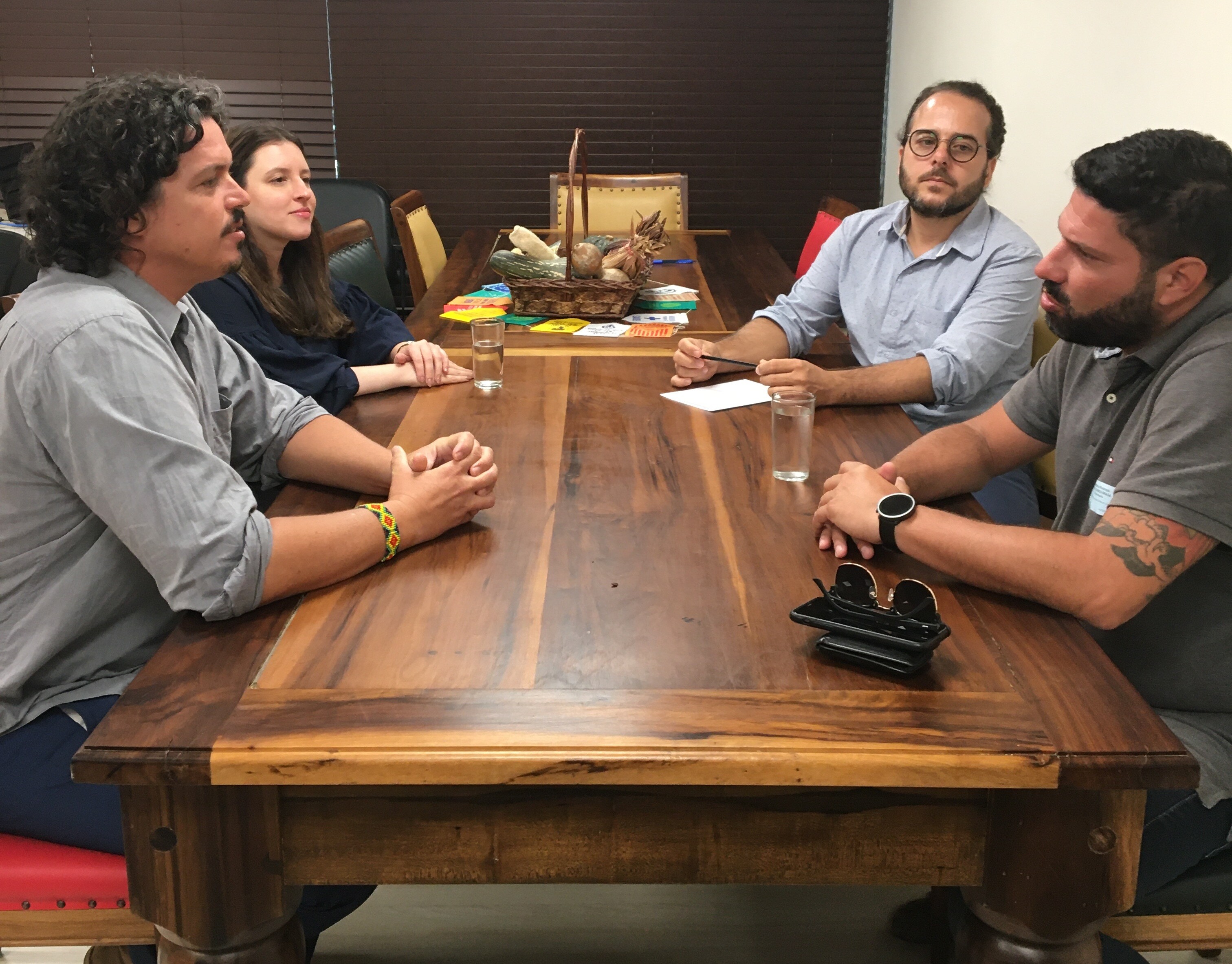 Deputado Marquito se reúne com representantes do Poder Executivo de Florianópolis. FOTO: Assessoria de Imprensa