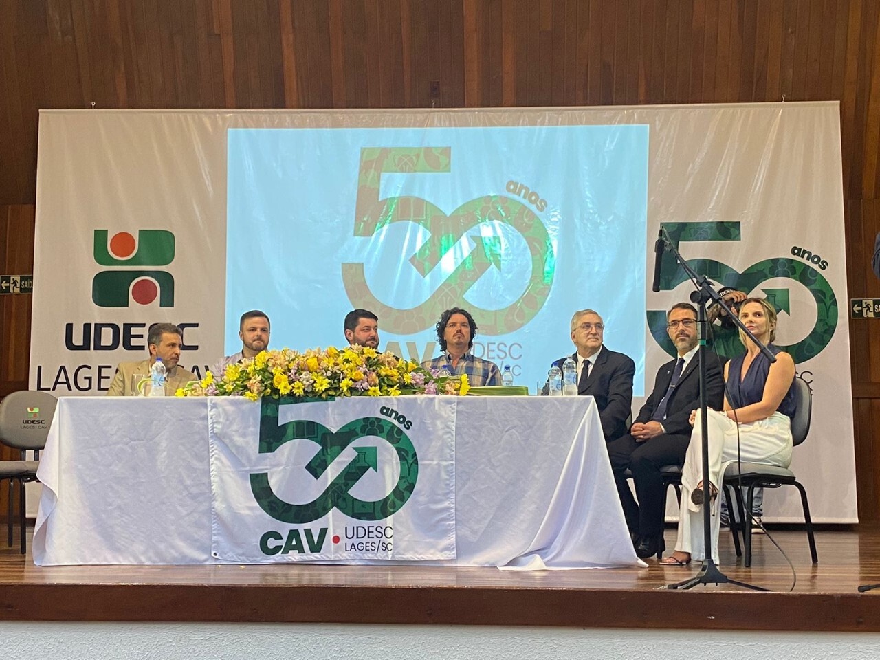 Deputado Marquito nos 50 anos do CAV/Udesc, em Lages