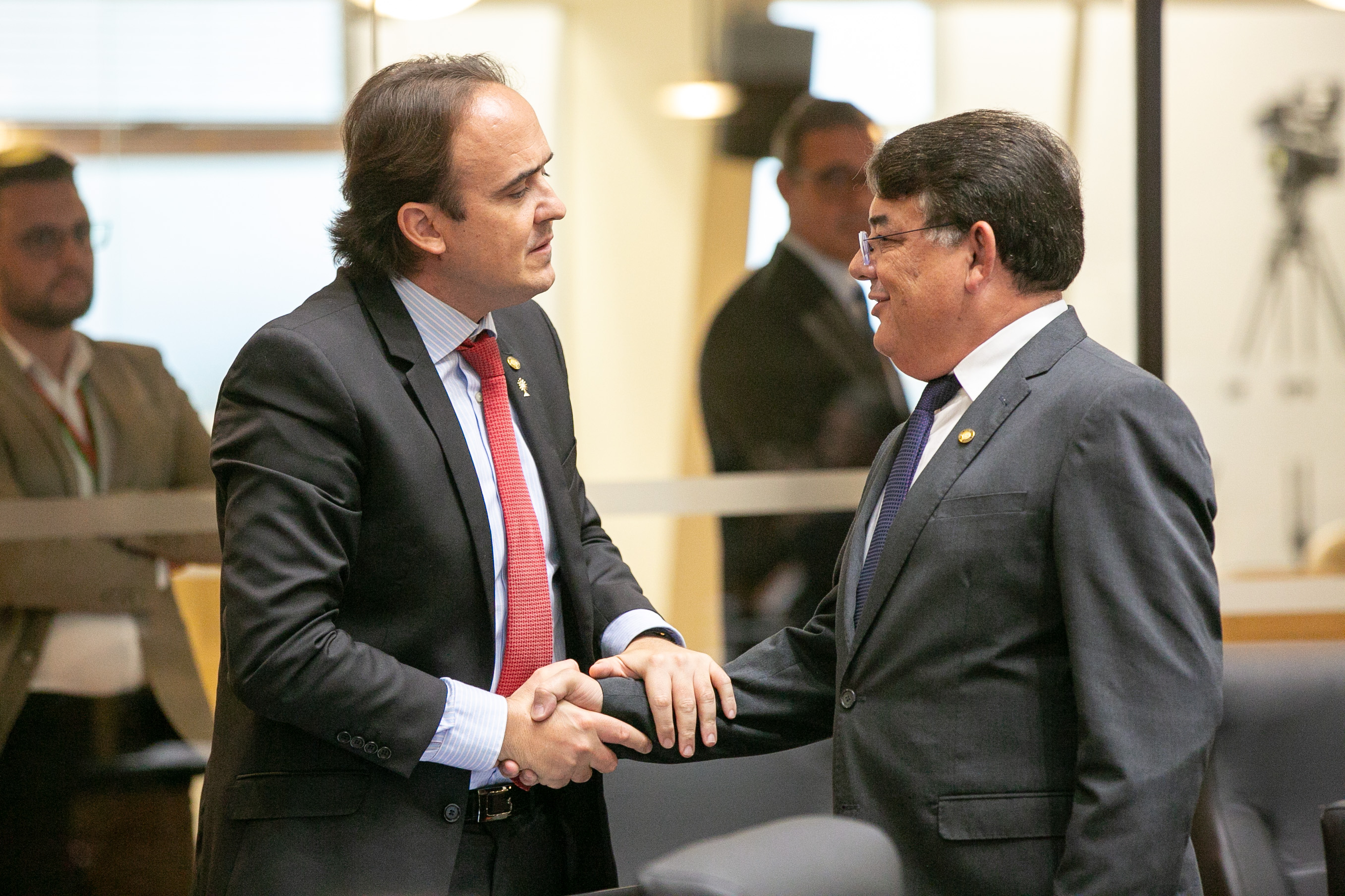 Deputado Carlos Humberto (PL) e 
Deputado Mauricio Peixer (PL)