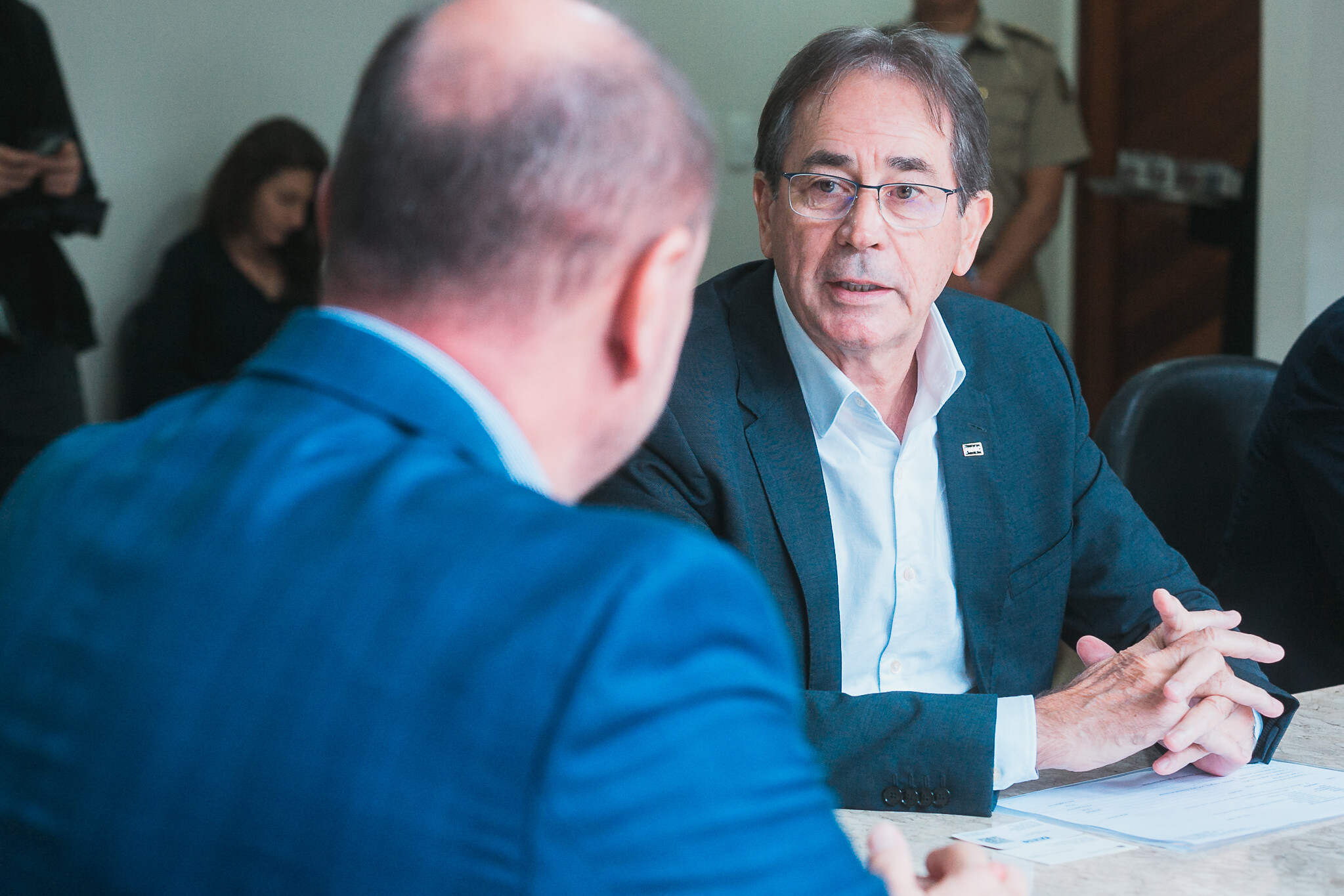 Presidente da Fiesc, Mario Cezar de Aguiar