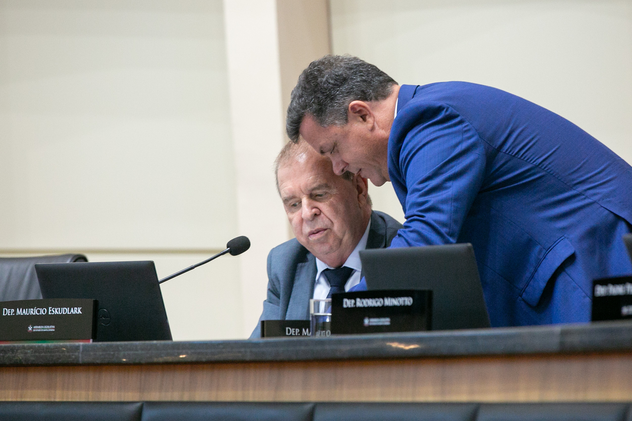 Deputado Maurício Eskudlark (PL) e Deputado Ivan Naatz (PL)