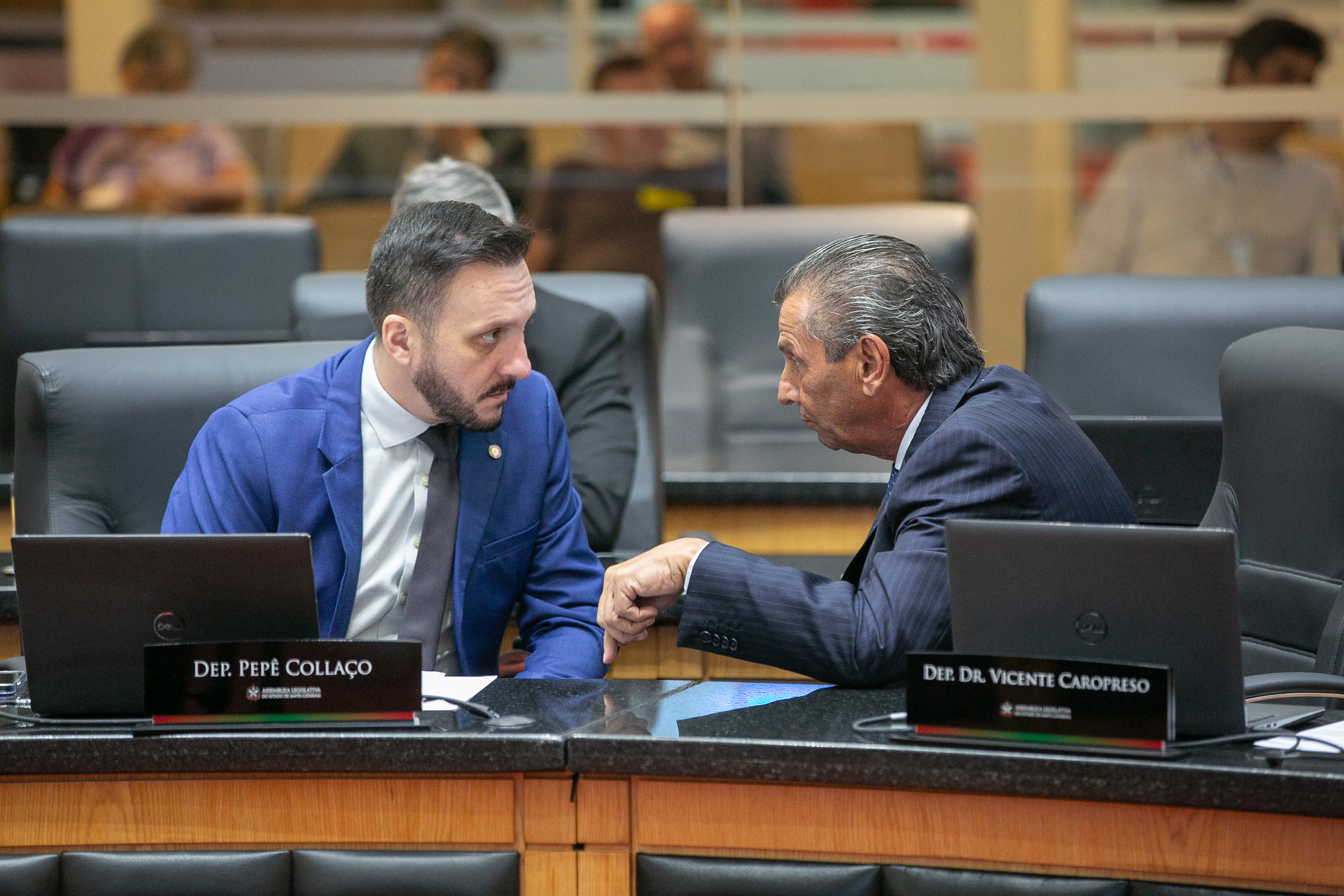 Deputado Pepê Collaço (PP) e Deputado Julio Garcia (PSD)