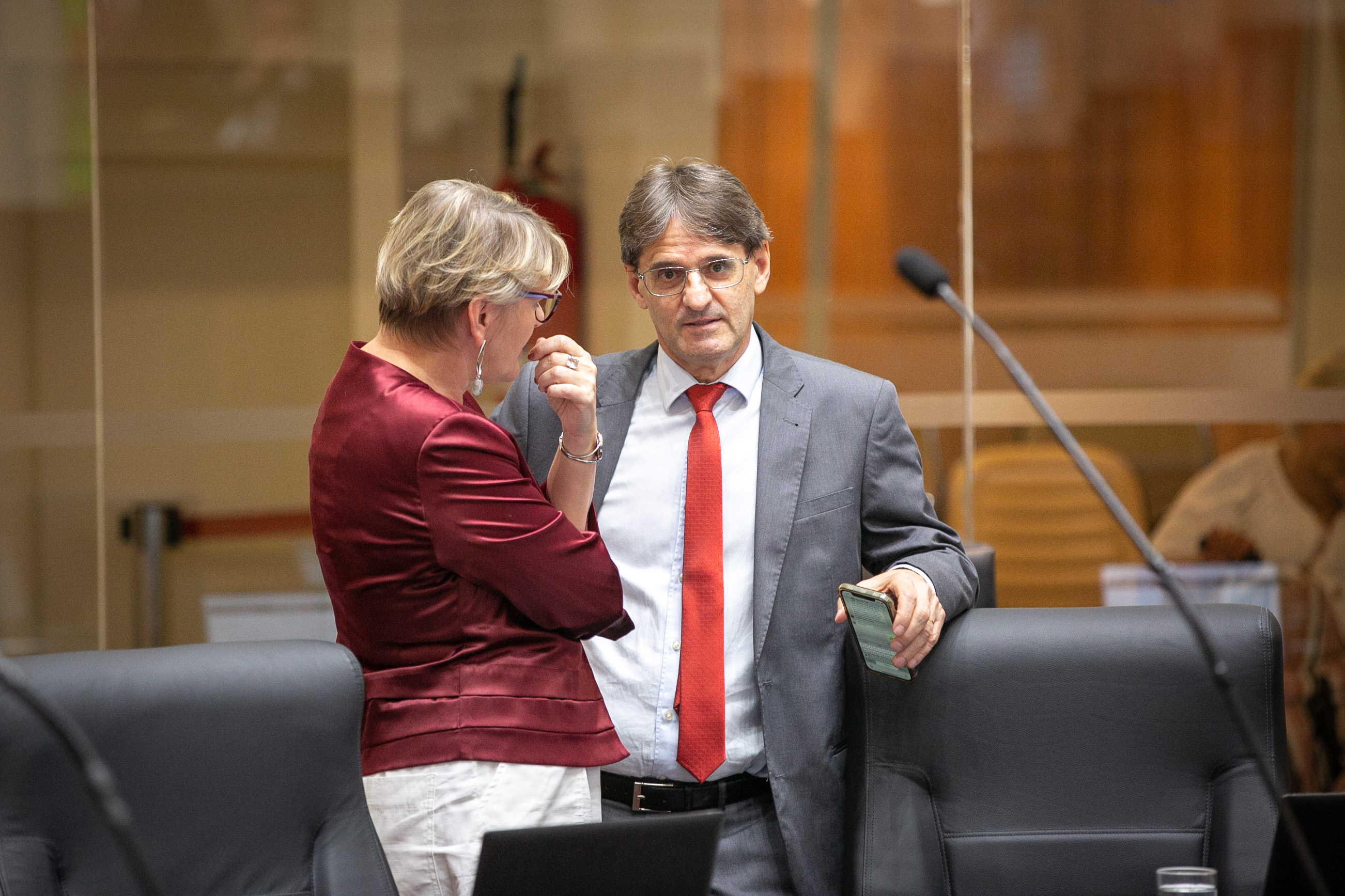 Deputada Luciane Carminatti (PT) e Deputado Neodi Saretta (PT)