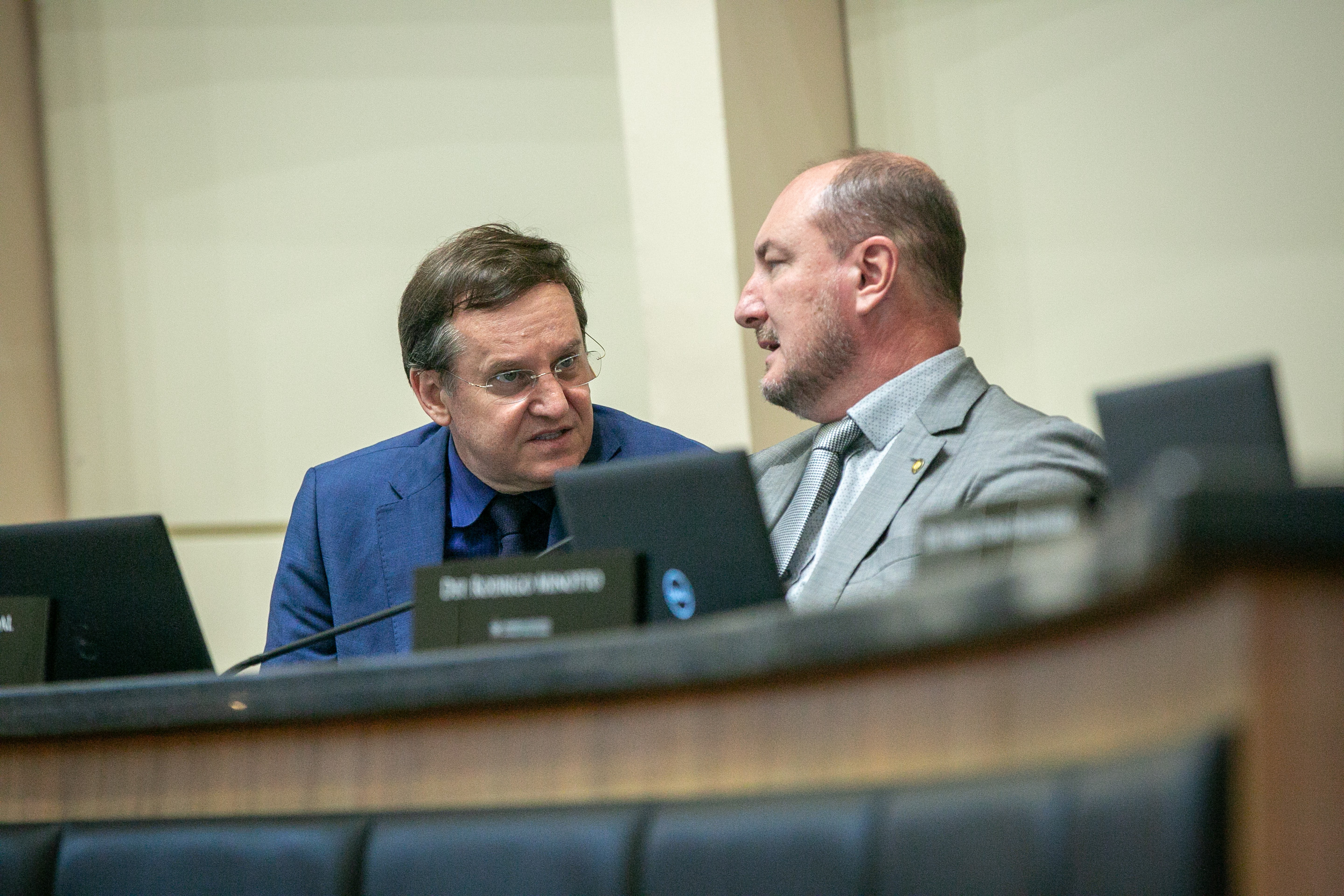 Deputado Jair Miotto (União) e Deputado Mauro de Nadal (MDB)