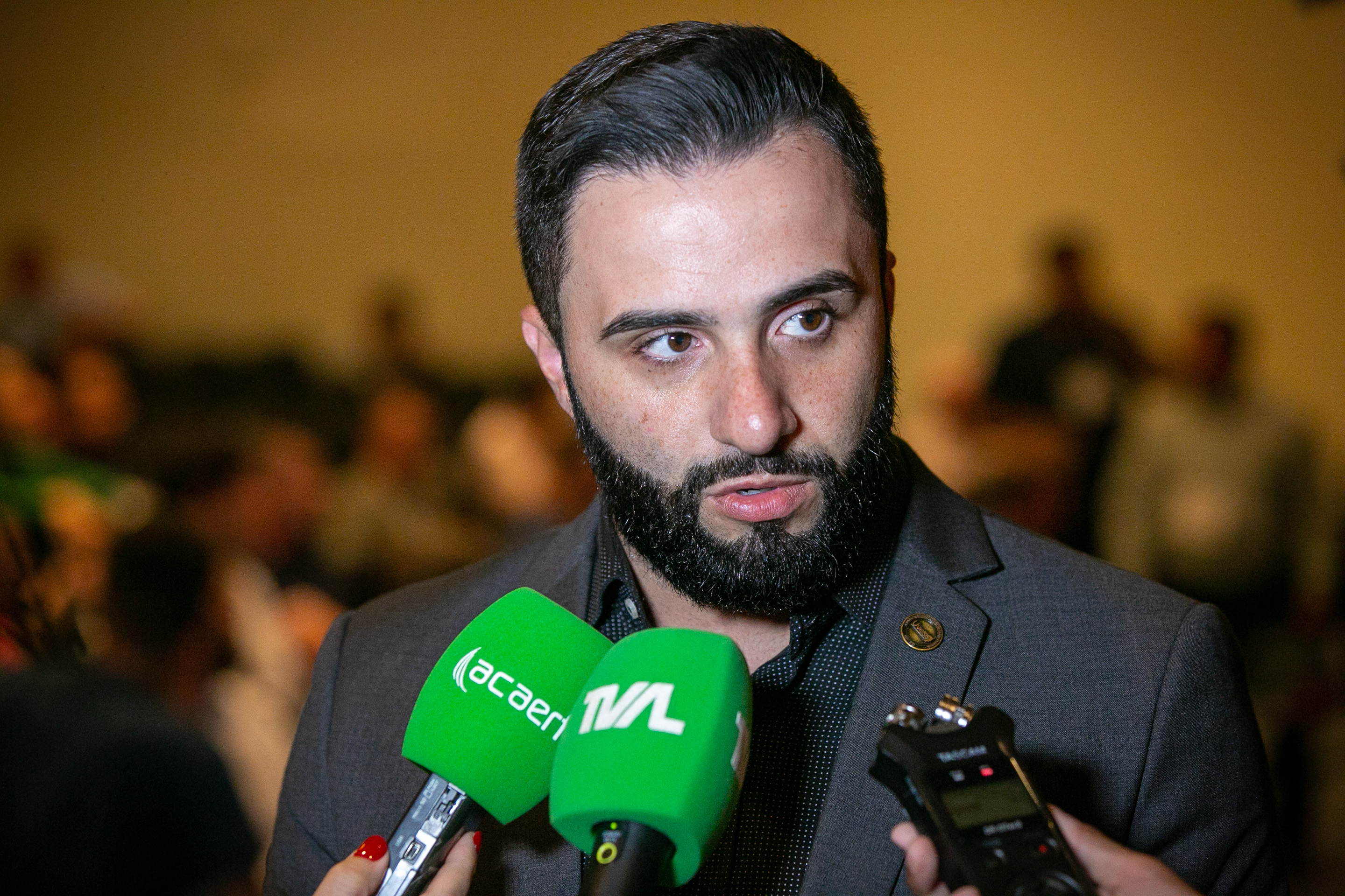 Presidente da UVESC, Anderson Guzzatto