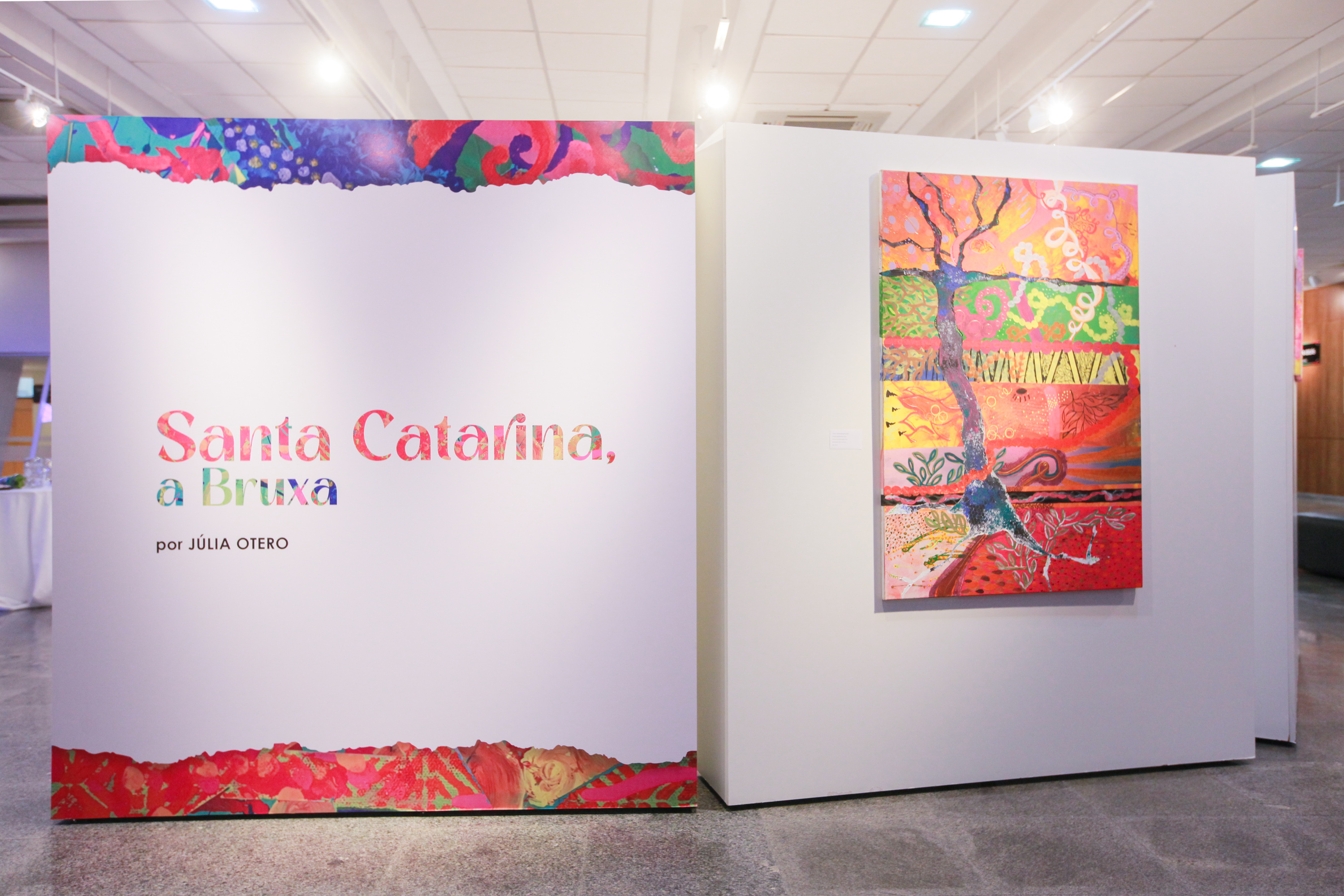 Exposição “Santa Catarina, a Bruxa”, de Júlia Otero