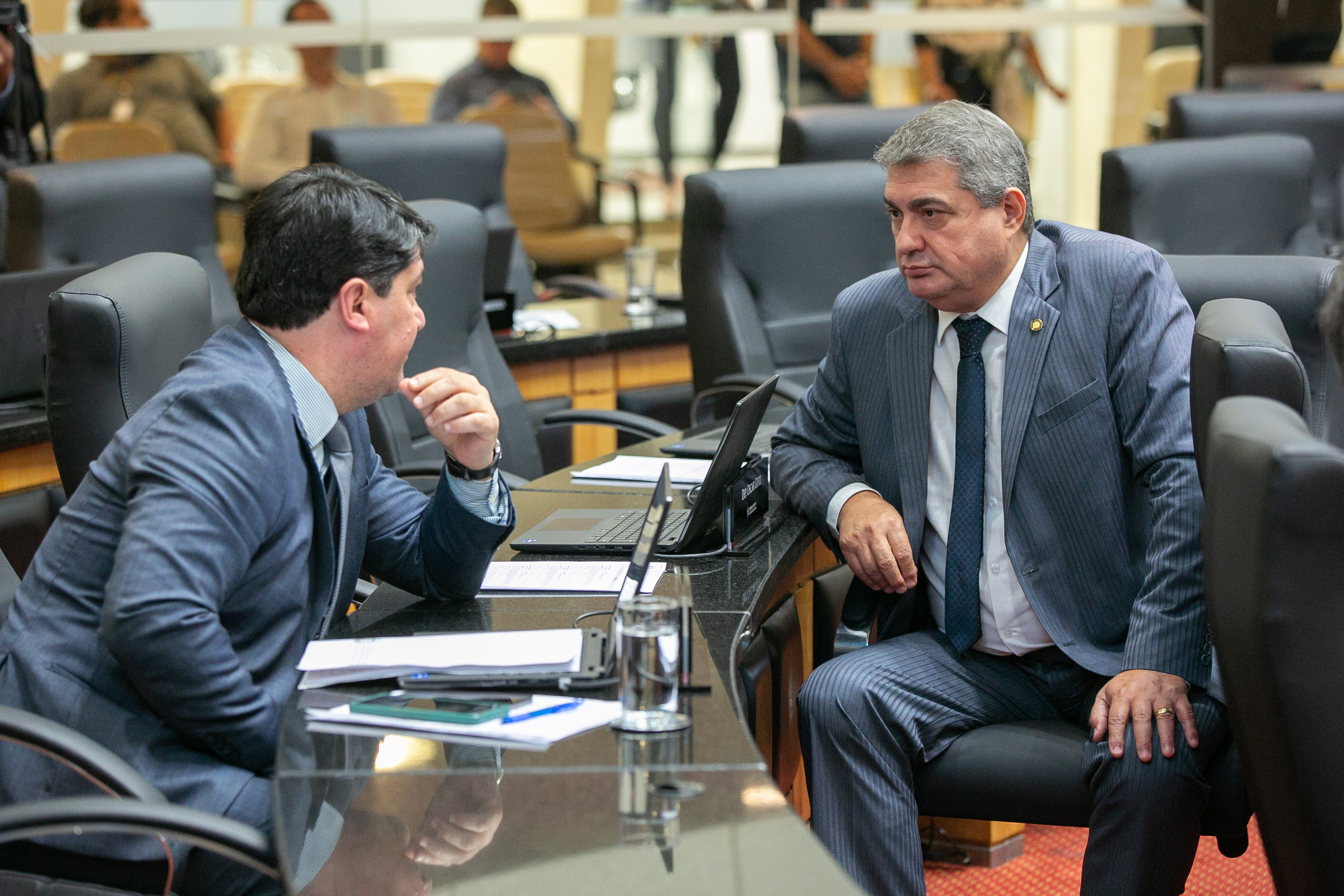 Deputado Emerson Stein (MDB) e Deputado Antídio Lunelli (MDB)