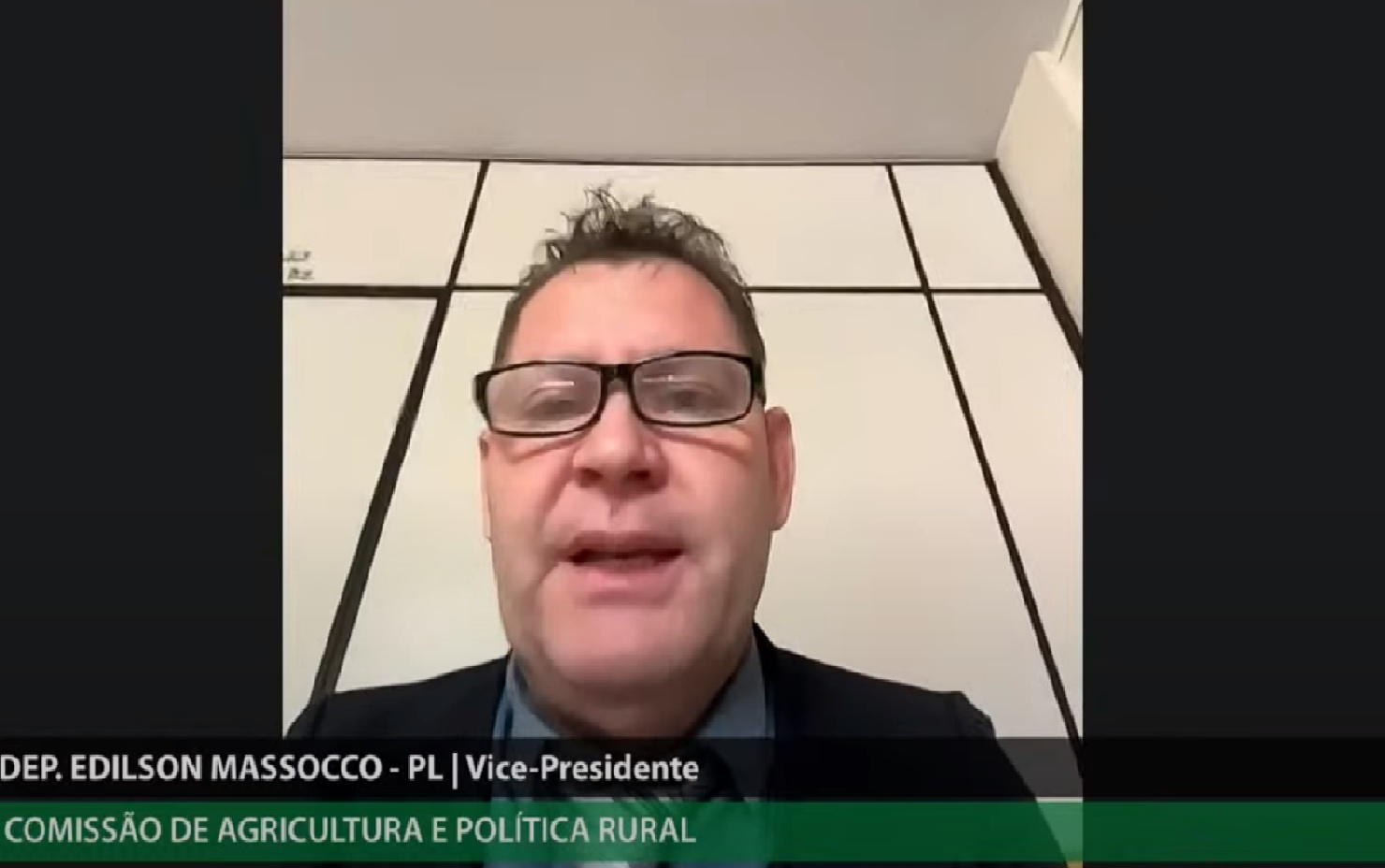 Comissão de Agricultura e Política Rural - Deputado Edilson Massoco (PL)