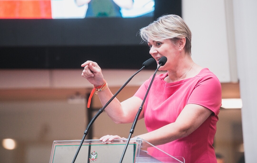 Deputada Luciane Carminatti