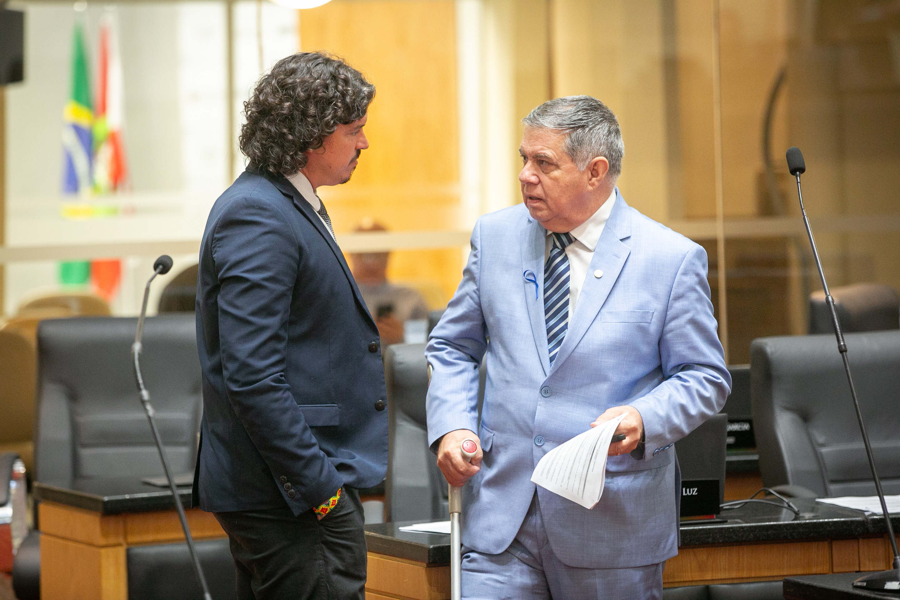 Deputado Marquito (PSOL) e Deputado Mário Motta (PSD)