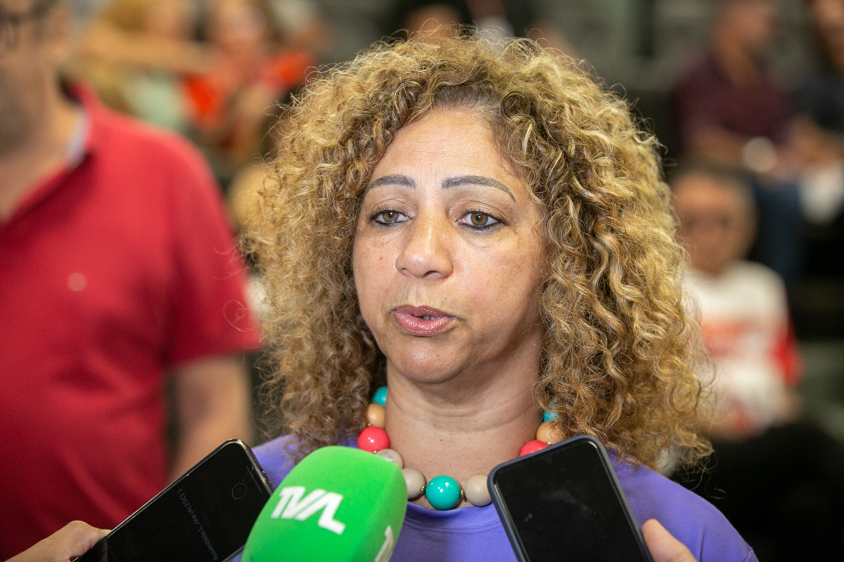 Jucélia Vargas, coordenadora do Fórum Catarinense em Defesa do Serviço Público