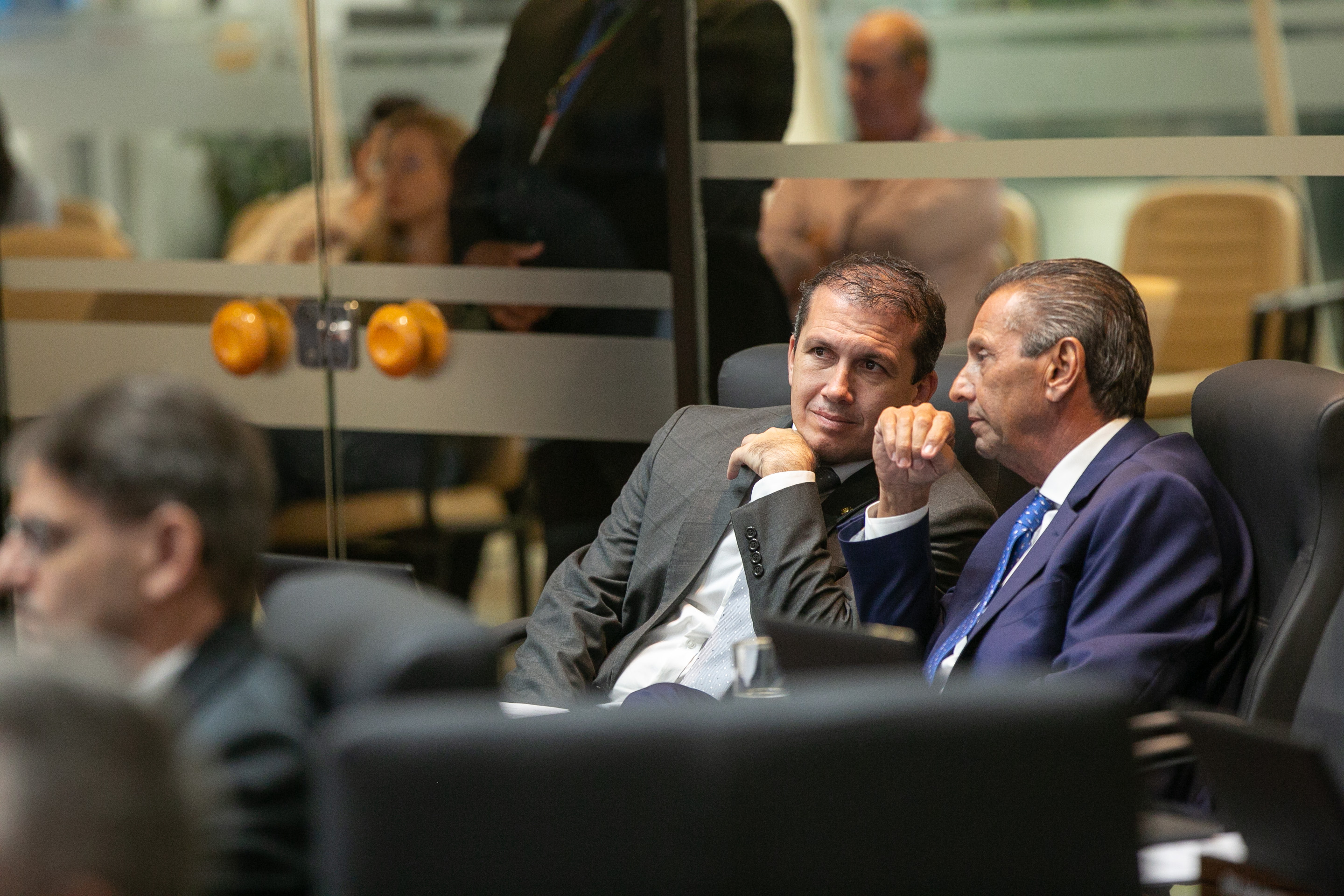 Deputado Camilo Martins (Podemos) e Deputado Julio Garcia (PSD)