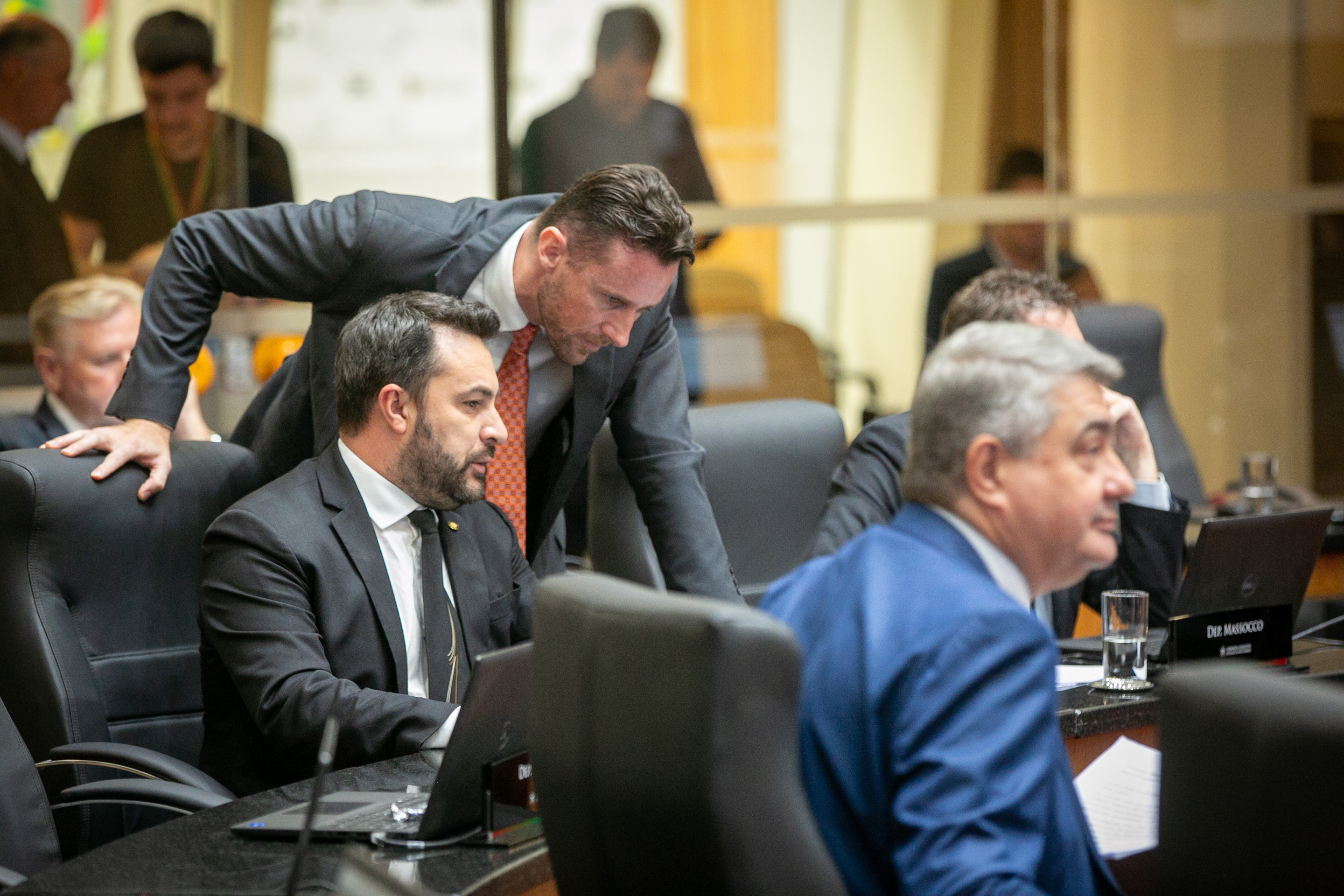 Deputado Marcius Machado (PL) e 
Deputado Fernando Krelling (MDB)