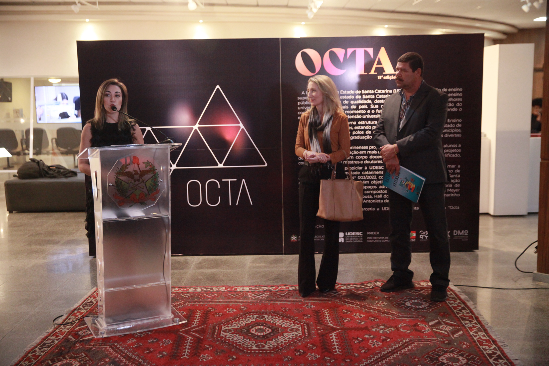 Abertura da Mostra Institucional 