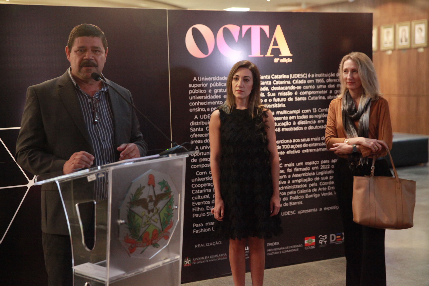 Abertura da Mostra Institucional 