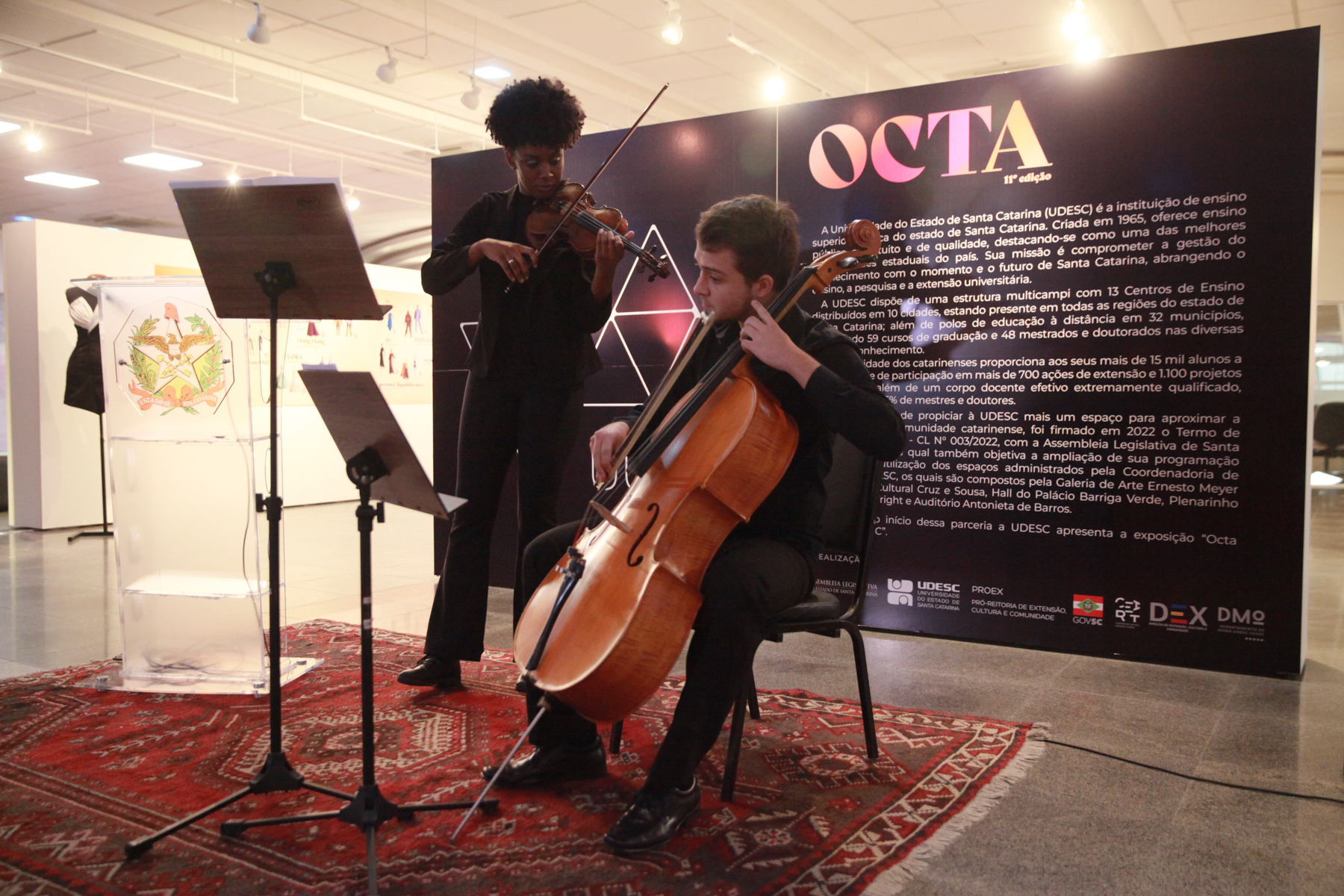 Abertura da Mostra Institucional 