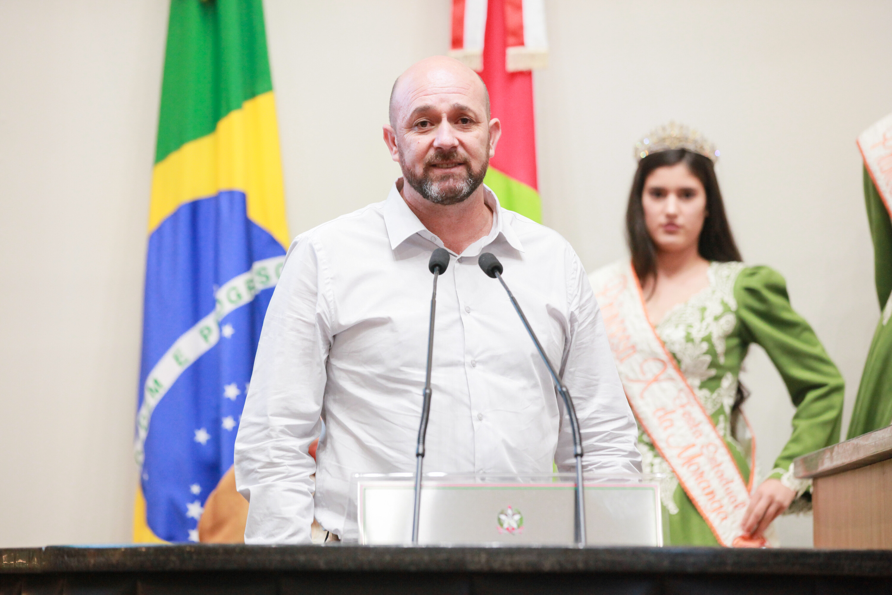 Prefeito e realezas divulgam Festa da Moranga, de Ponte Alta