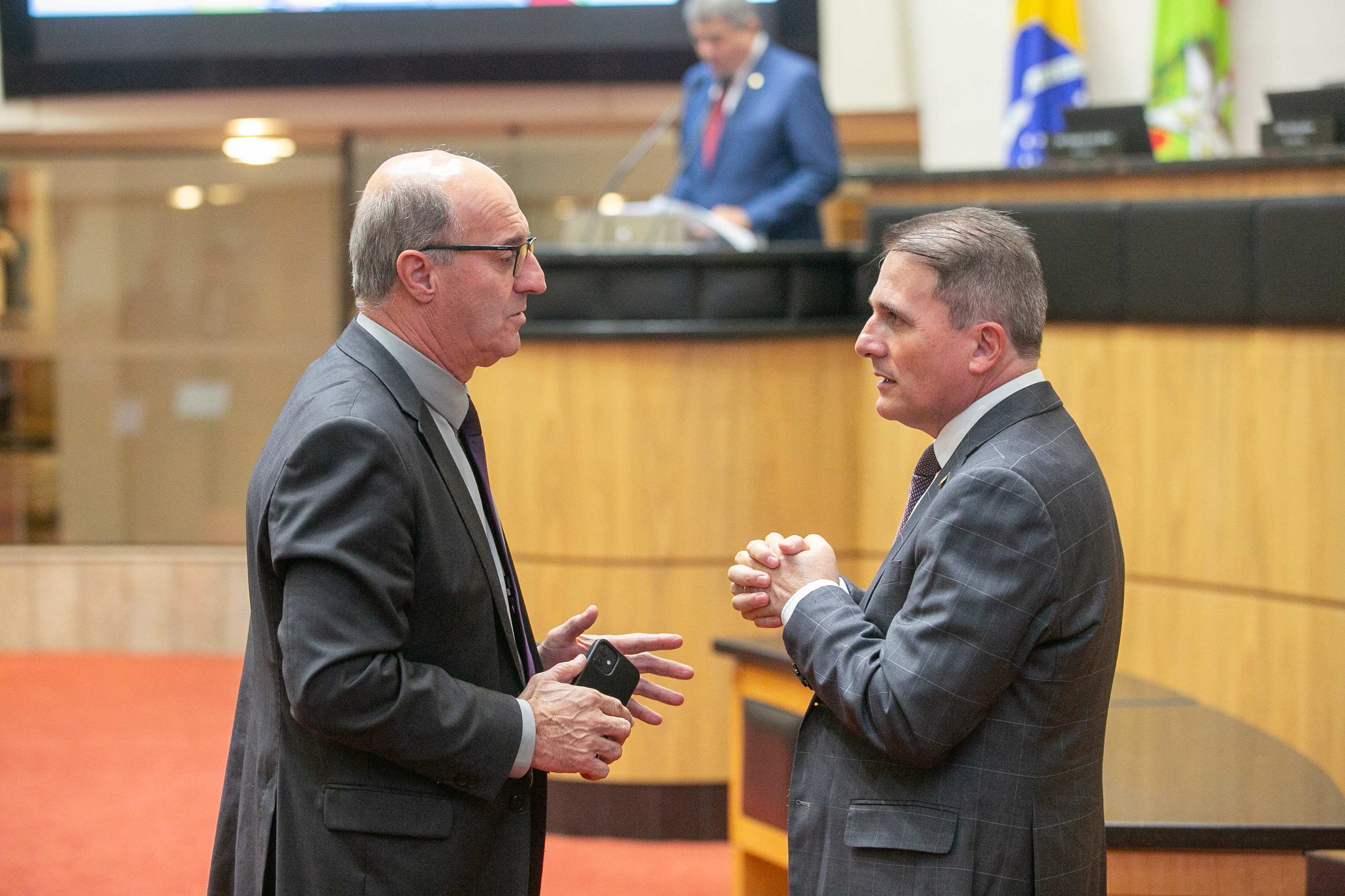 Deputado José Milton Scheffer (PP) e Deputado Altair Silva (PP)