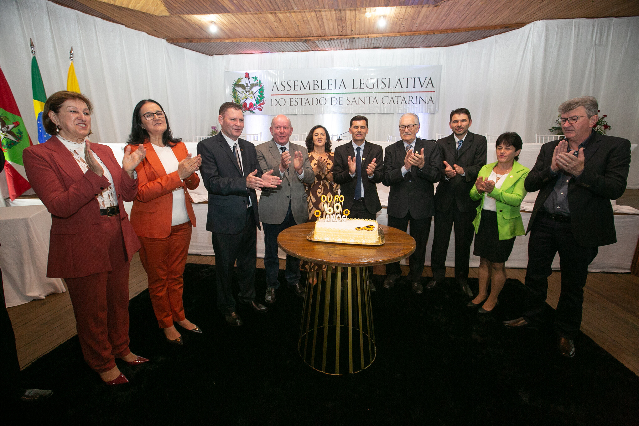 Alesc homenageia município de Ouro pelos 60 anos de emancipação