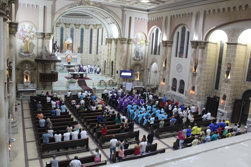 Missa solene em Itajaí
