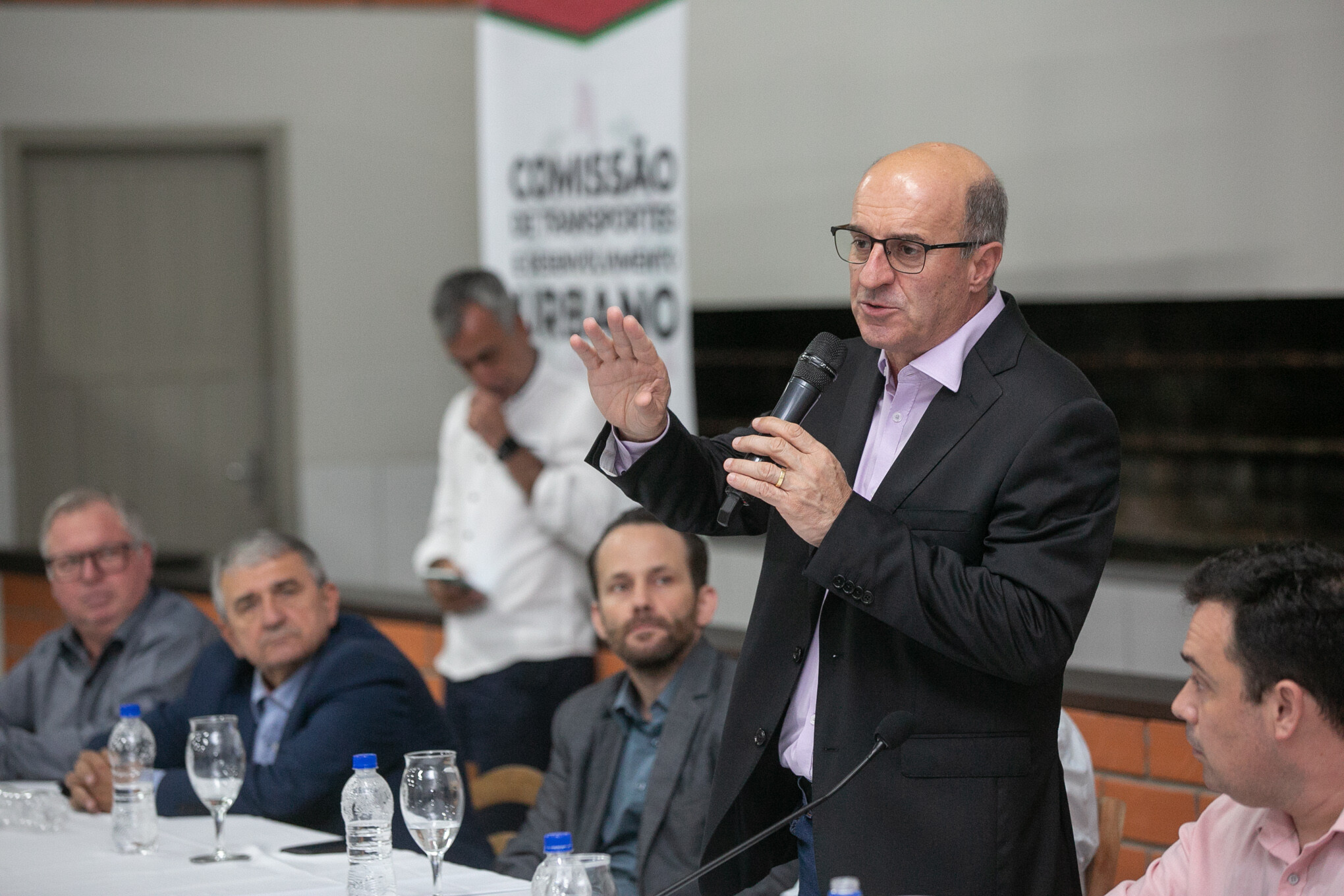 Proponente da audiência pública, deputado José Milton Scheffer (PP).