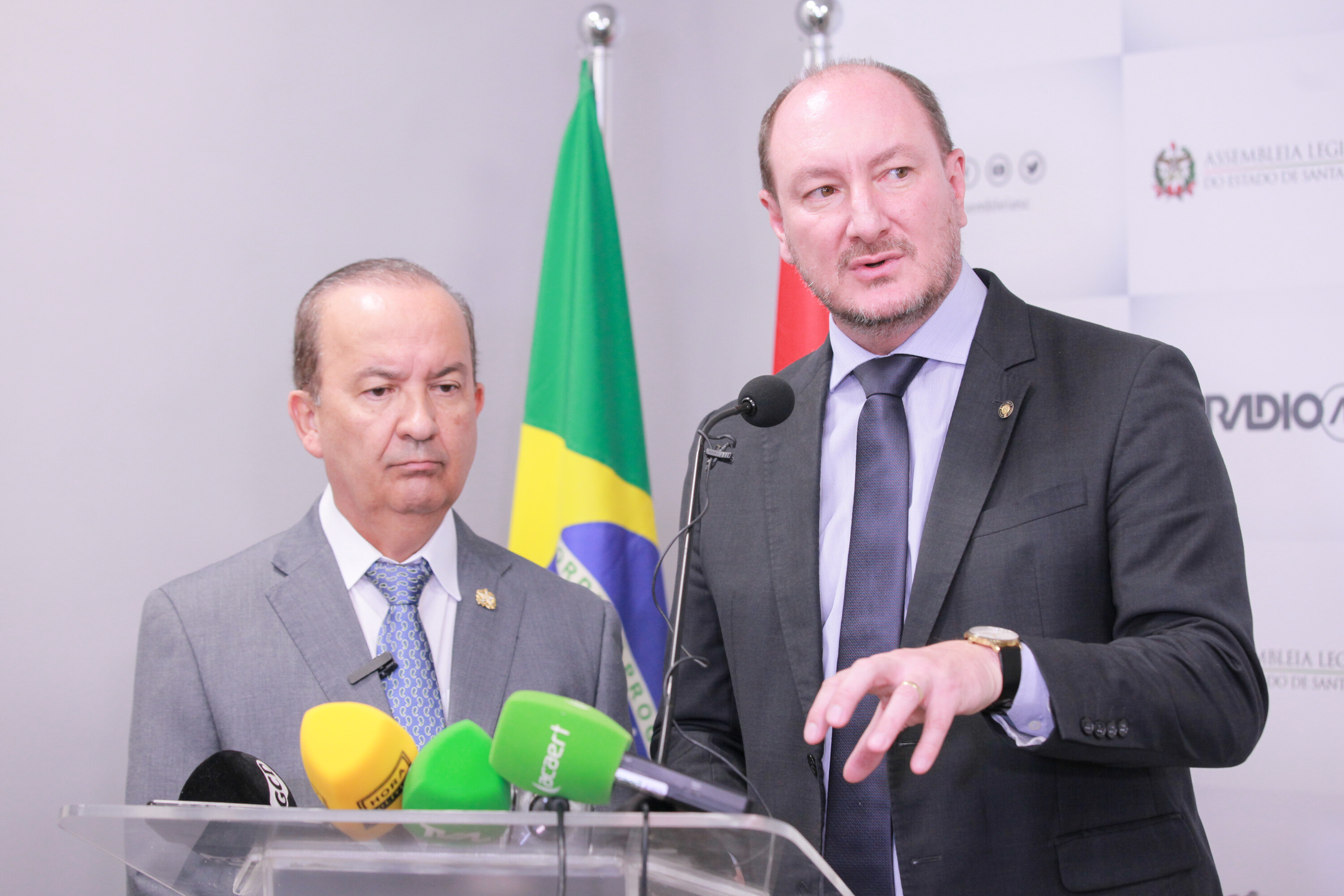 Presidente da Assembleia Legislativa, deputado Mauro de Nadal (MDB).