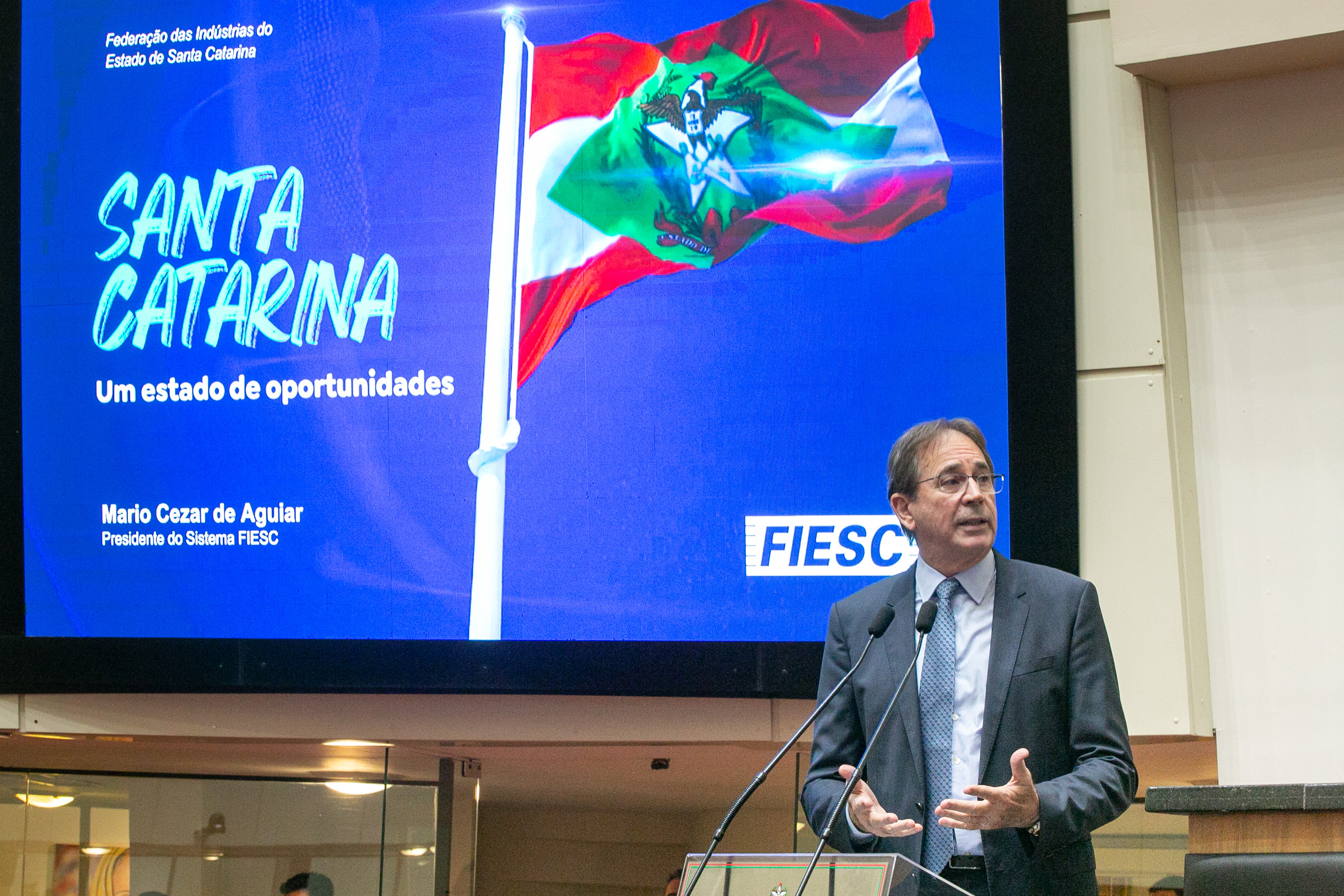 INTERRUPÇÃO DA SESSÃO – FIESC