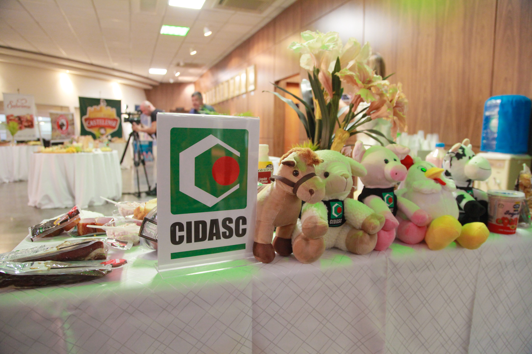 Apresentação do serviço de inspeção realizado pela Cidasc nas agroindústrias.