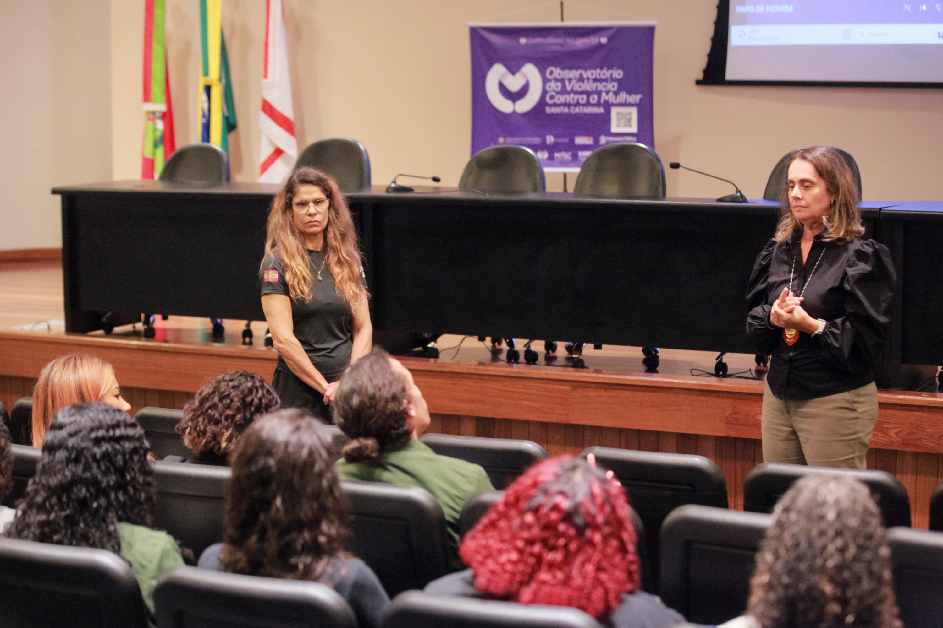 PAB – Palestra sobre violência contra mulher