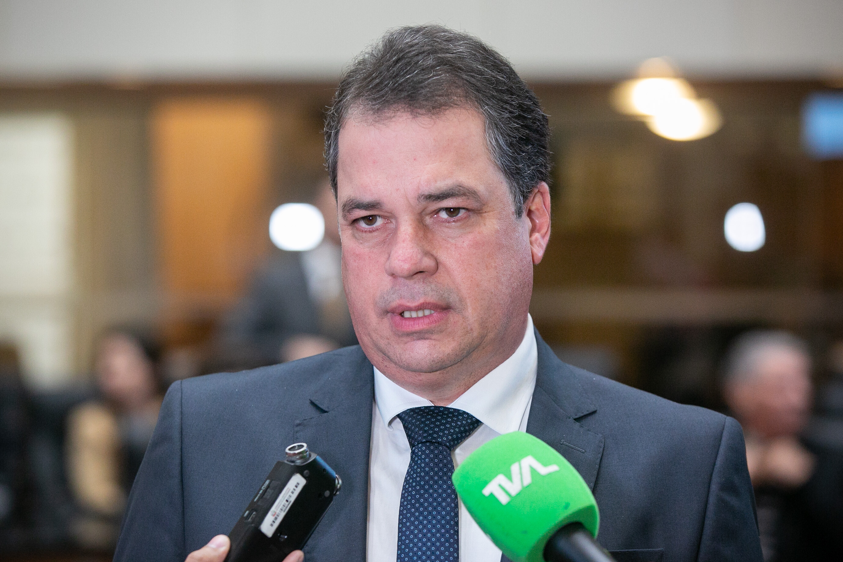 Proponente da homenagem, deputado Rodrigo Minotto